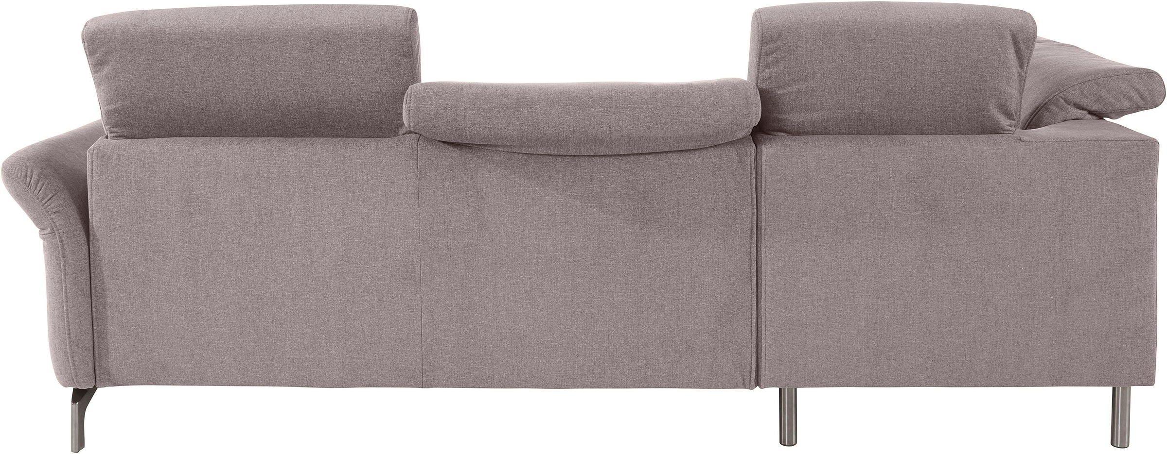 INOSIGN Ecksofa »Fresh L-Form«, Federkern, wahlweise Kopfteilverstellung und motorischer Vorziehsitz