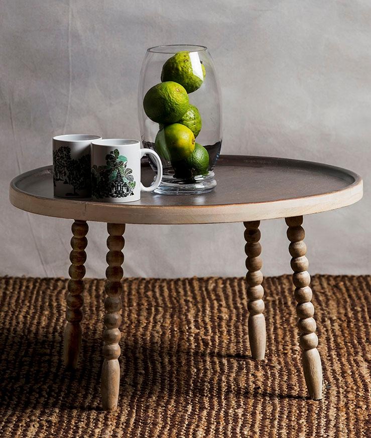Image of GOODproduct Couchtisch "Kayakalp" Massivholz Mango, Handarbeit