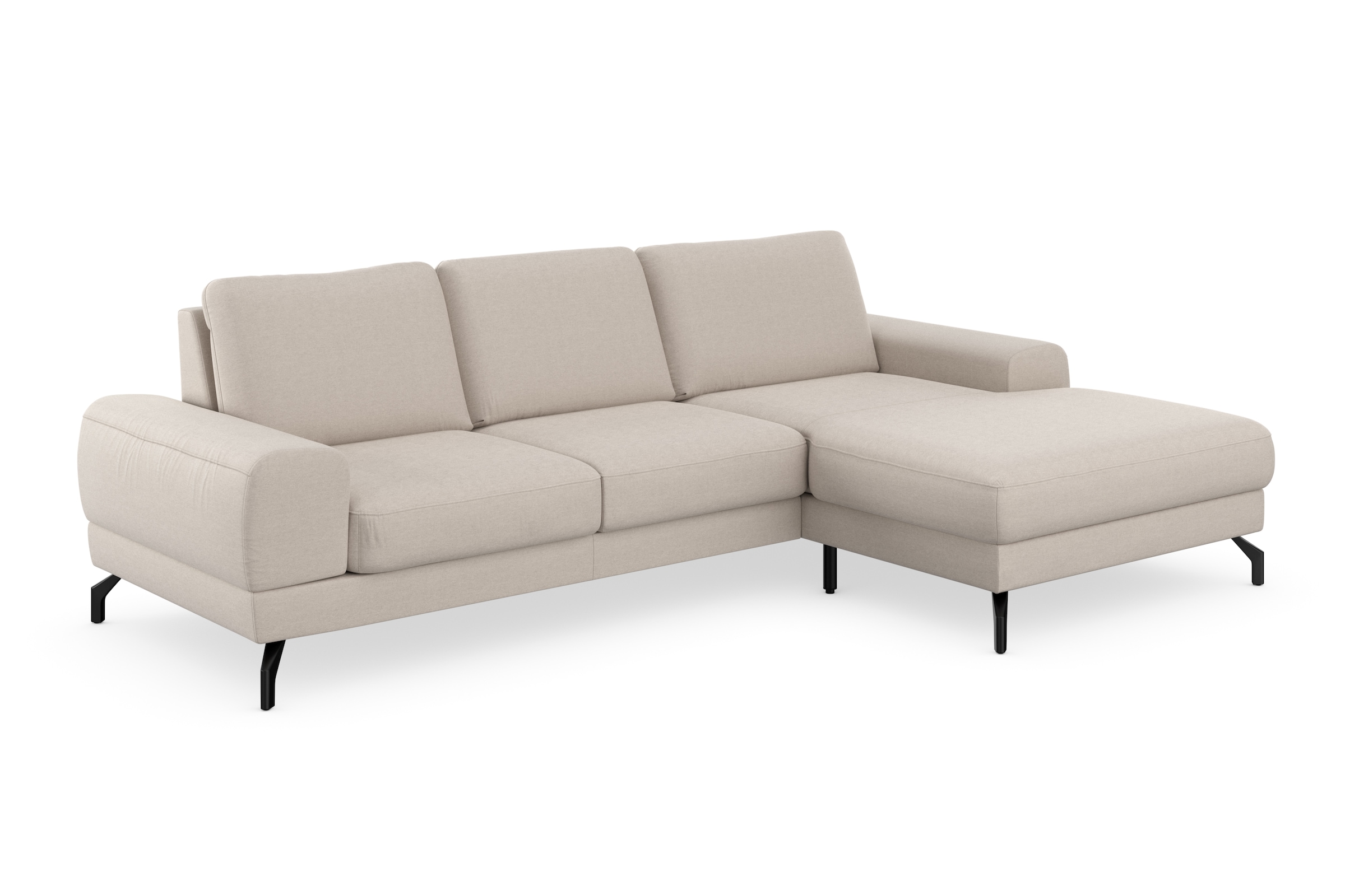 sit&more Ecksofa »Cinturo L-Form« inklusive Sitztiefenverstellung und Federkern, Sitzhöhe 45 cm