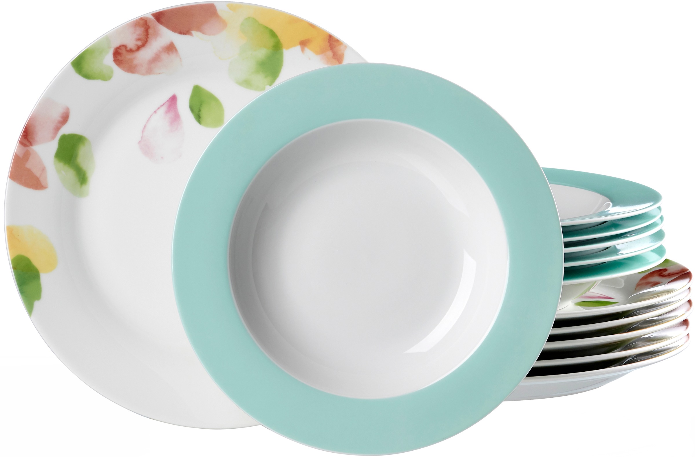 Image of Ritzenhoff & Breker Tafelservice »Severine«, (Set, 12 tlg.), Blumendekor bei Ackermann Versand Schweiz