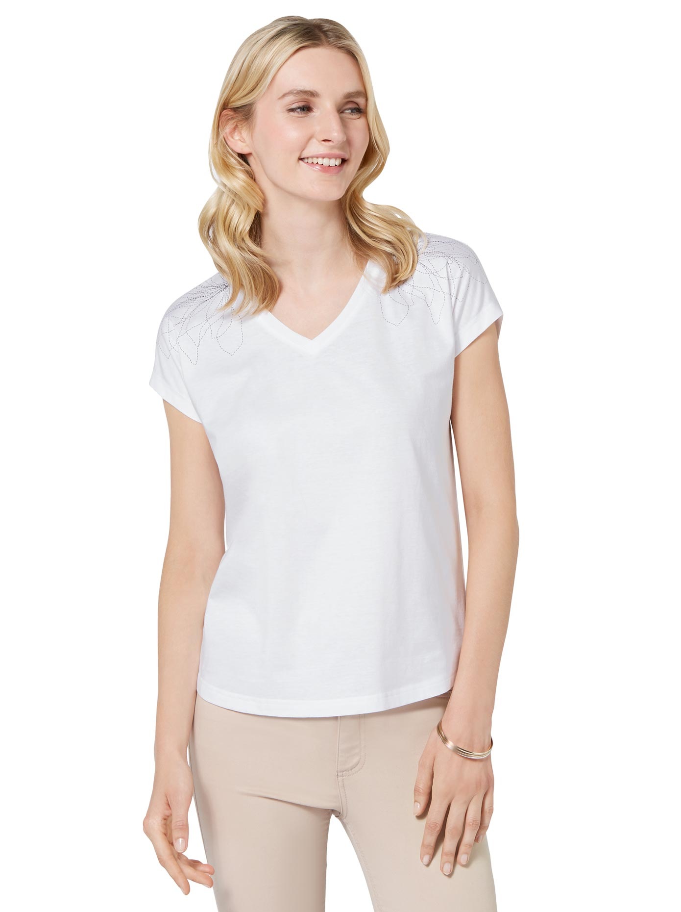 Image of Ambria V-Shirt »Shirt«, (1 tlg.) bei Ackermann Versand Schweiz