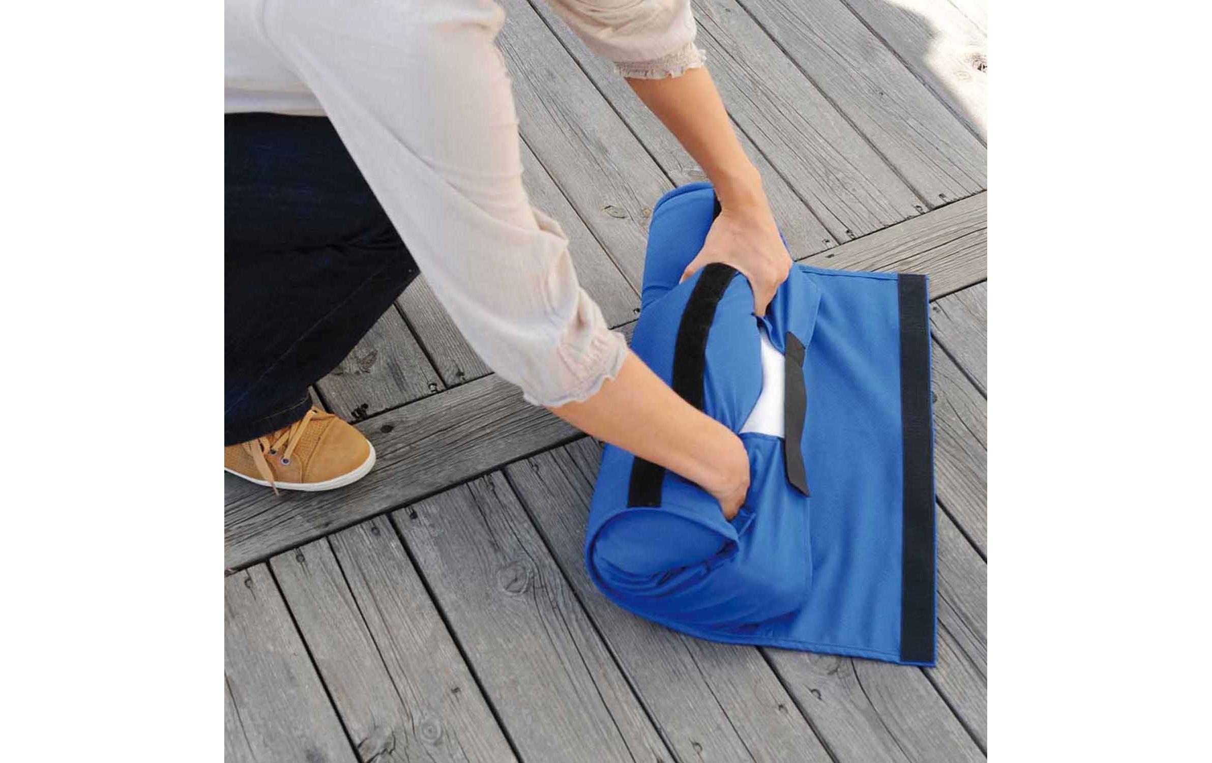 SISSEL Kissenbezug »Travel Cover, blau«, (1 St.)