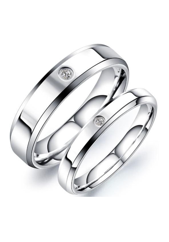 Firetti Partnerring "Schmuck Geschenk "LIEBE" Shine" mit Zirkonia (synth.)