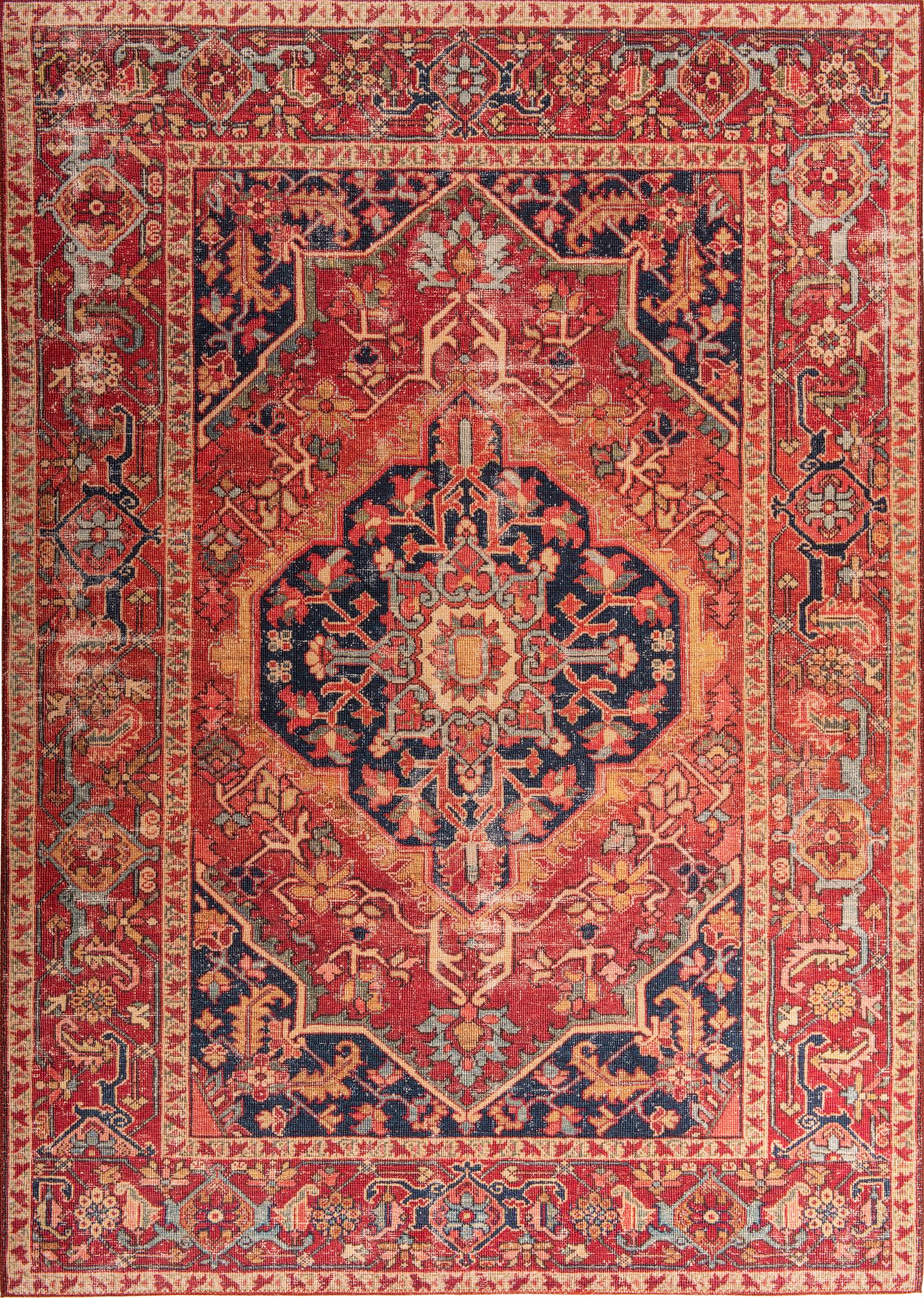 Image of Gino Falcone Teppich "Cecilia 28623" rechteckig 3 mm Höhe Flachgewebe, bedruckt, Orient-Optik