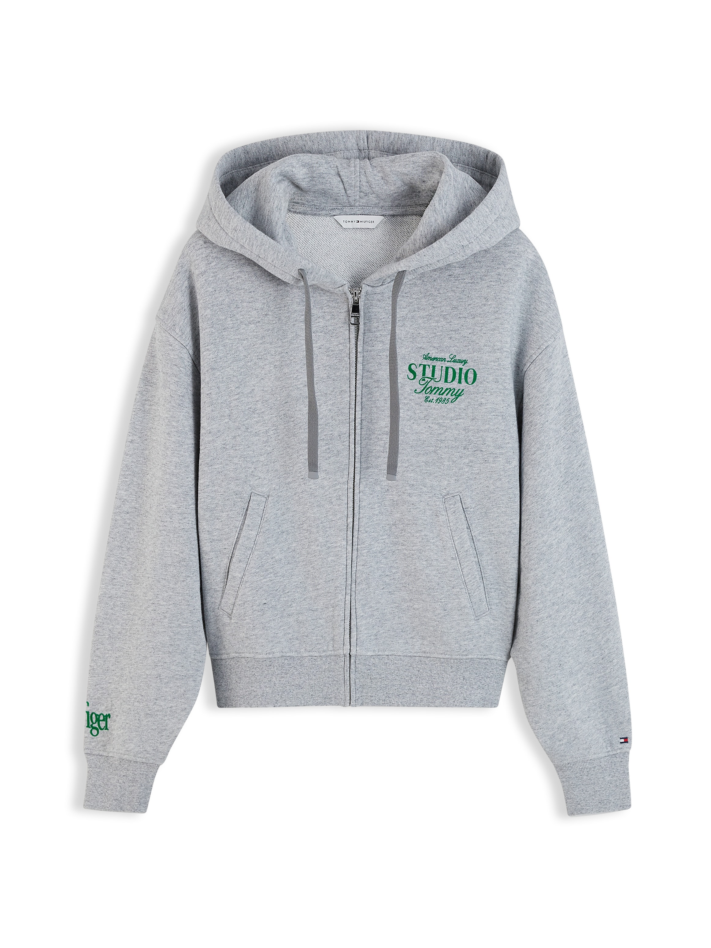 Tommy Hilfiger Veste sweat »STUDIO TOMMY ZIP-UP HOODIE SWT« Coton