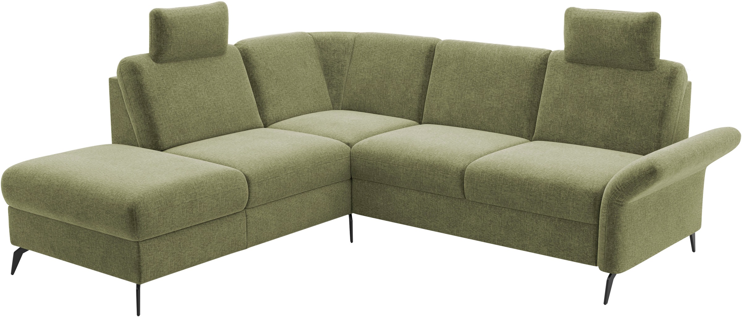 Home affaire Ecksofa »Rochelle«, optional: Armteilverstellung, klappbar, Bettkasen