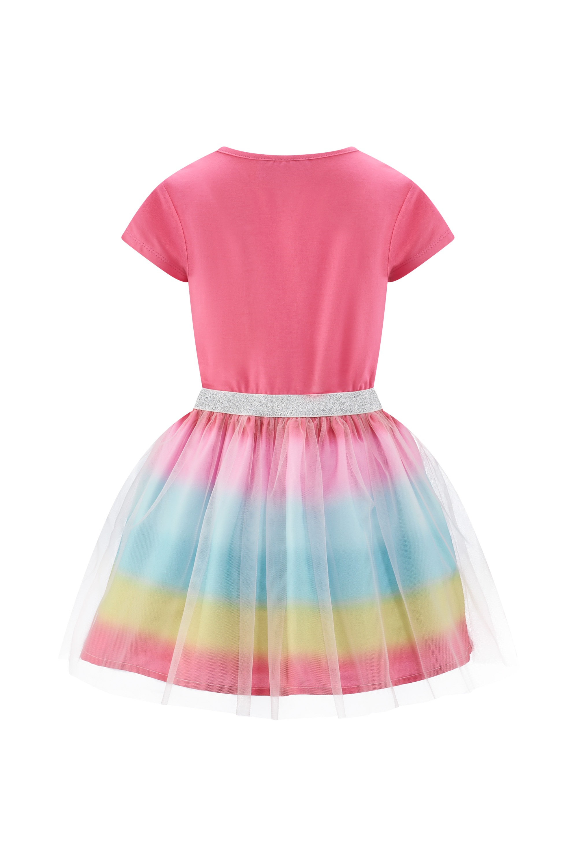 happy girls Jerseykleid mit tollem Tüllrock und hochwertig applizierten Schmetterlingen