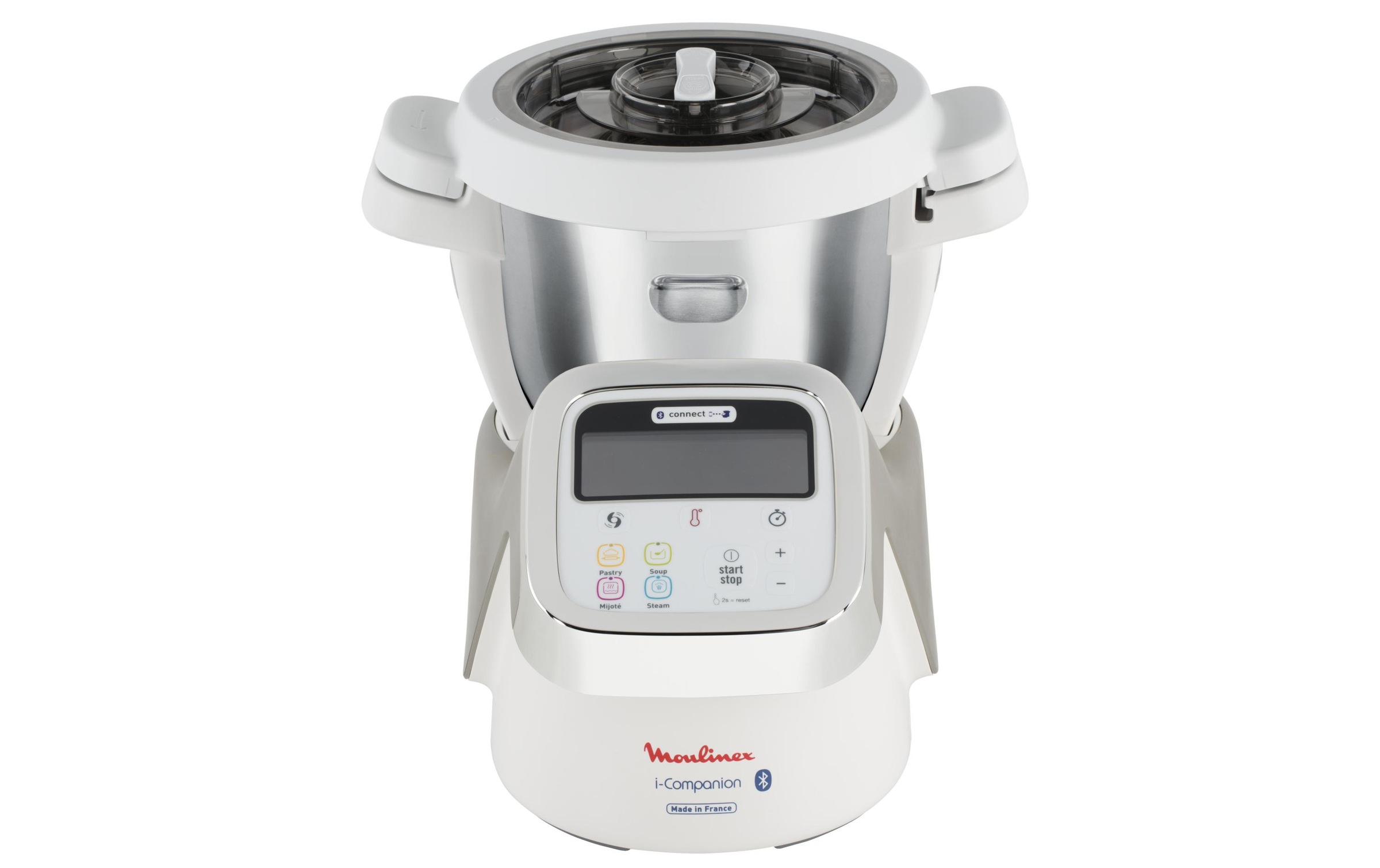Moulinex Küchenmaschine »I-COMPANION Weiss Silberfarben«