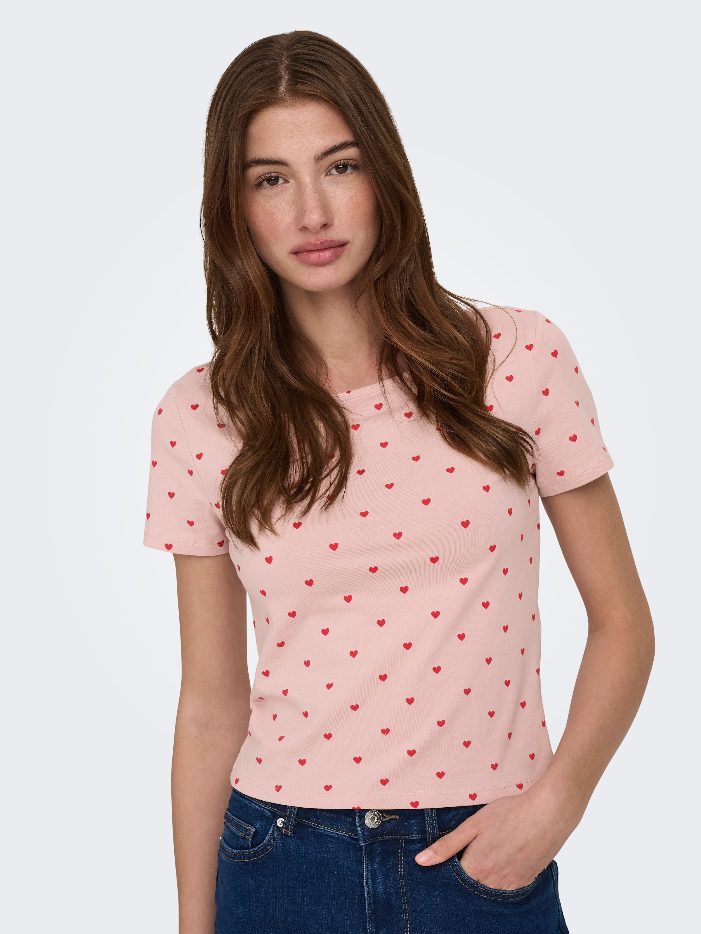 ONLY Kurzarmshirt »ONLSUSAN SHORT S/S 2 PACK TOP CS JRS« Packung, 2er-Pack, 2
