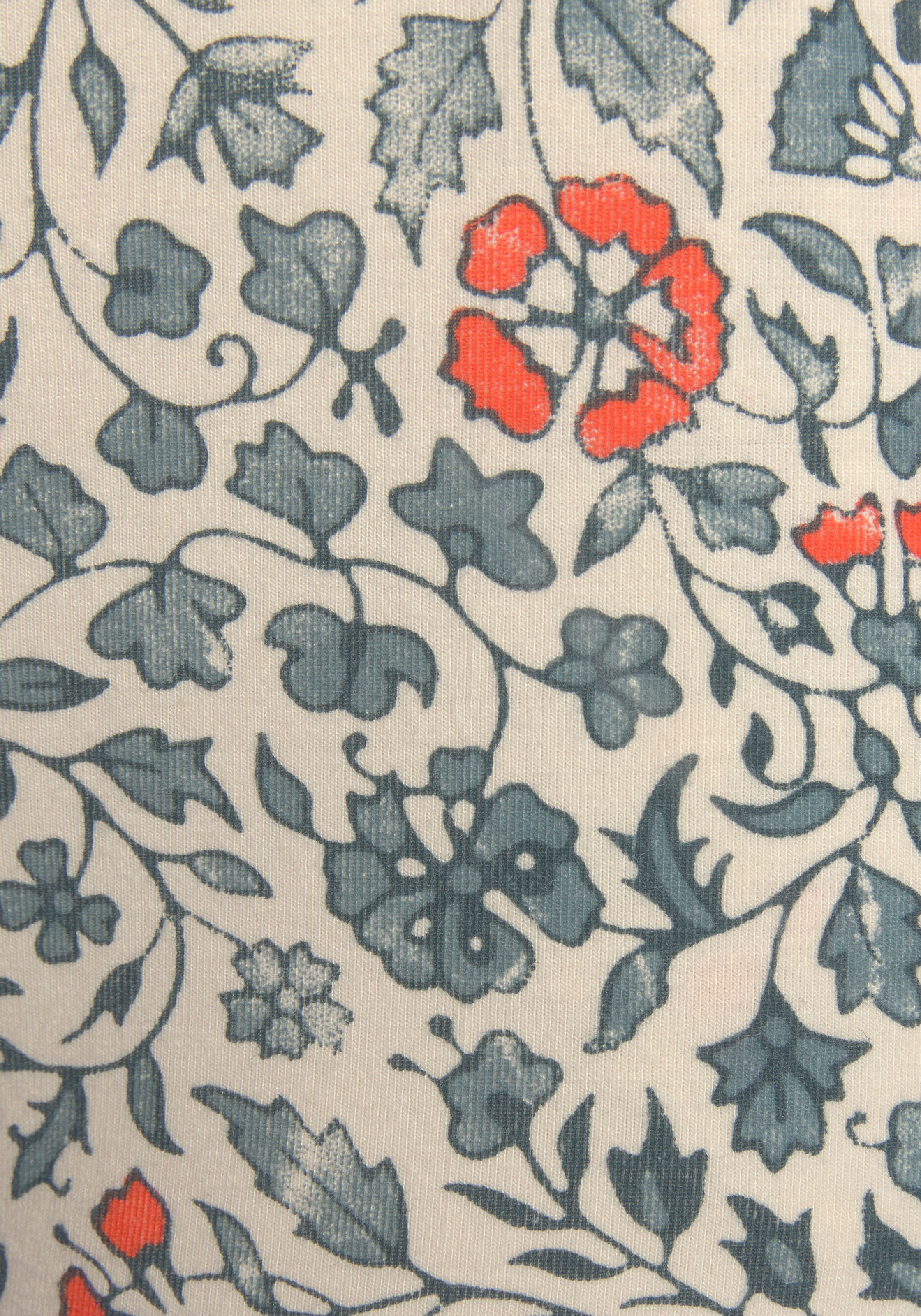 LASCANA Short de nuit  im Blumen Allover-Druck