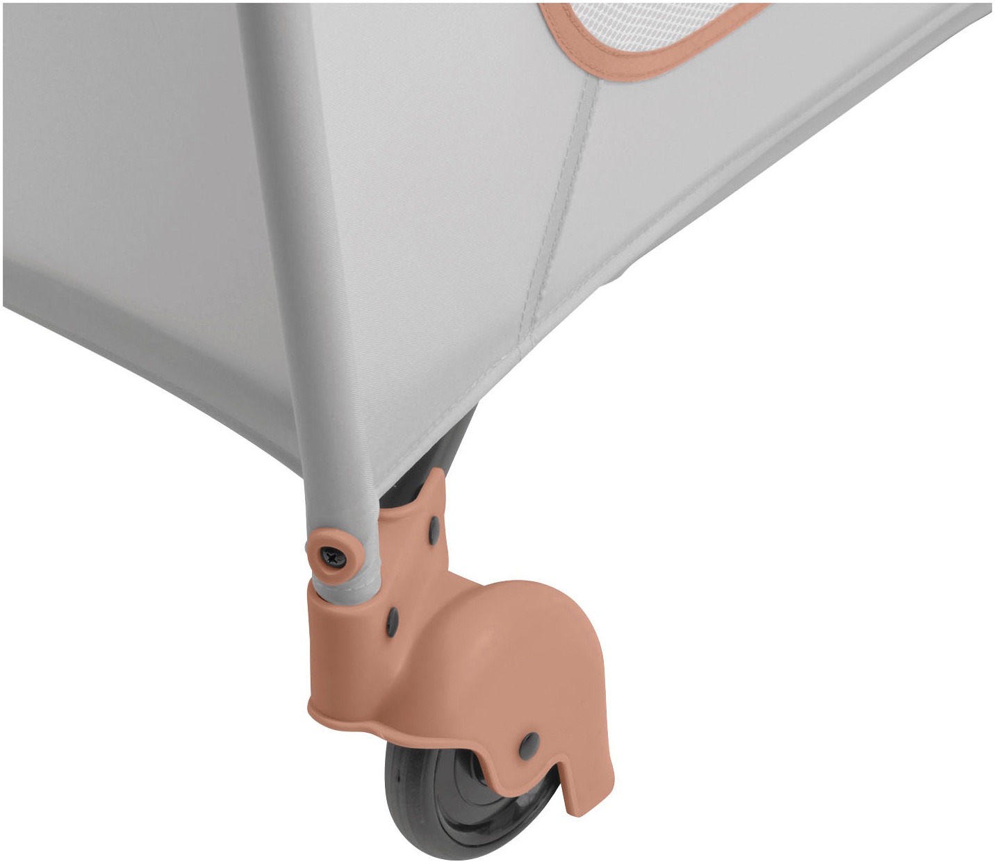 Hauck Lit de voyage pour bébé »Sleep N Play Go Plus, Dusty Cork« mit integrierten Rädern; Vorderausstieg