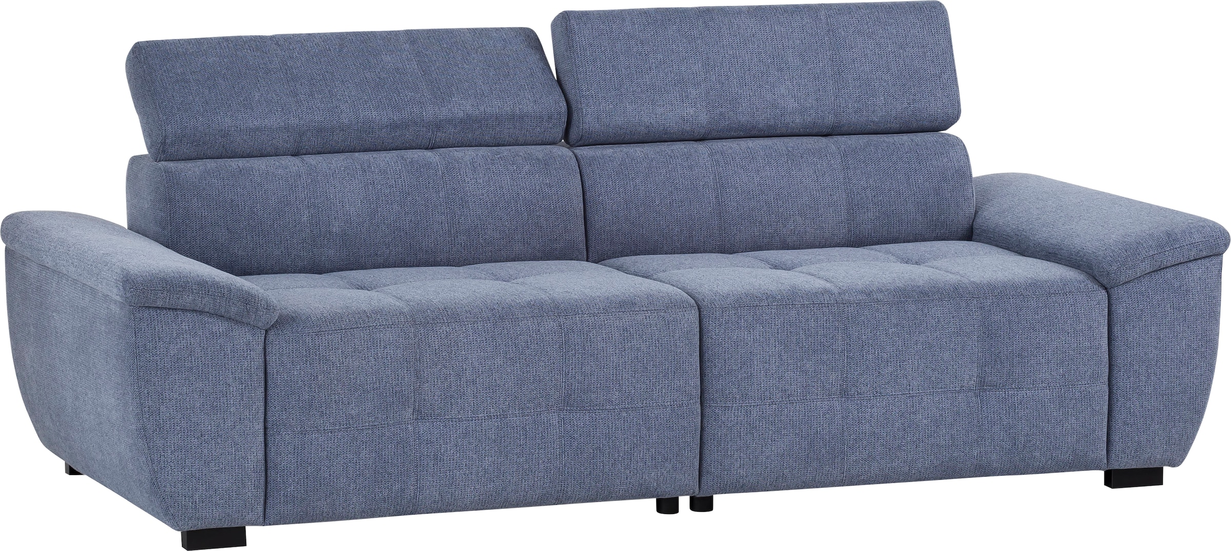 exxpo - sofa fashion Big-Sofa »Exxpo MAVERICK, weicher Bezugstoff, hoher Sitzkomfort« inkl. verstellbare Kopfstützen, aufwendige Detailverarbeitung