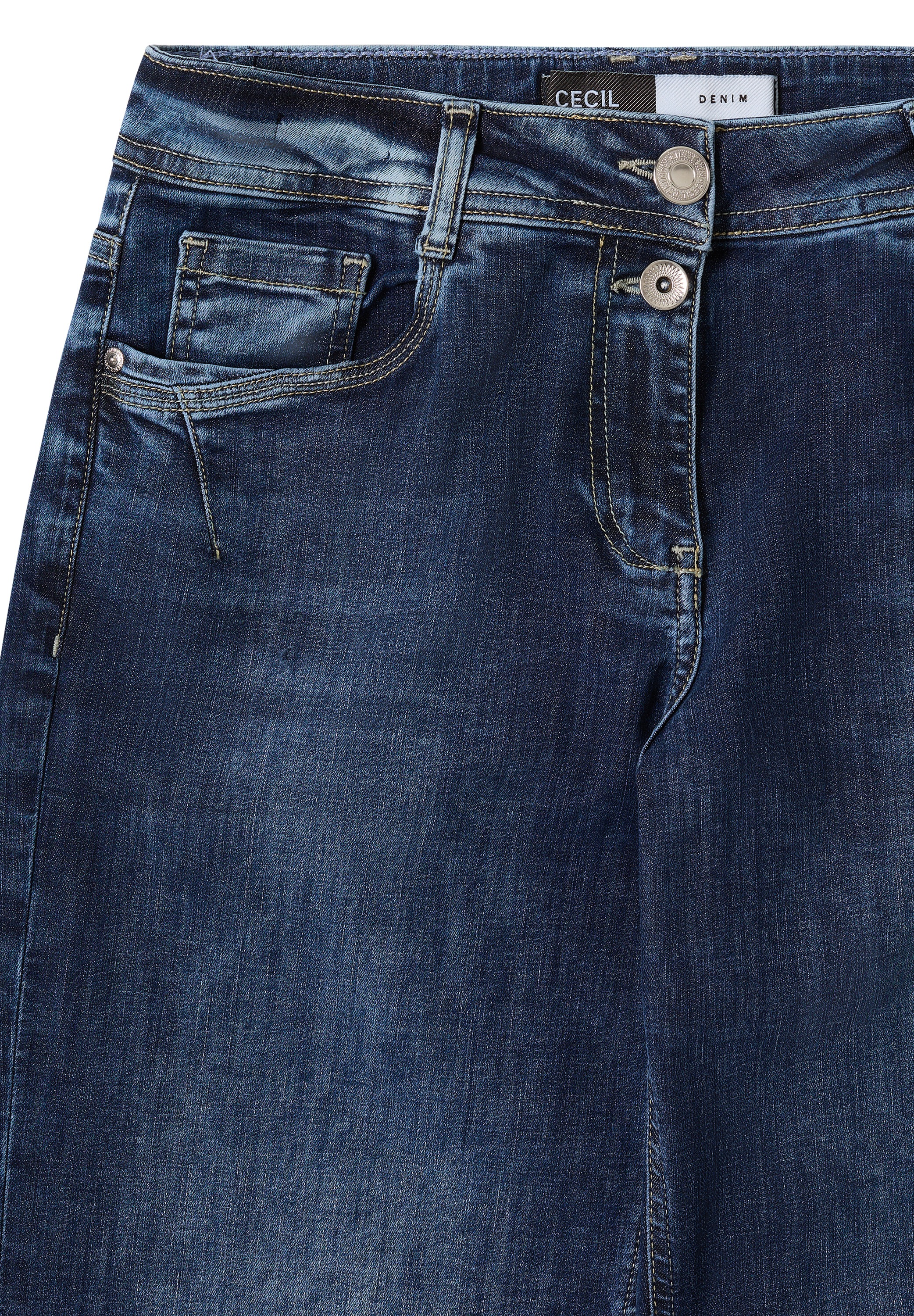 Cecil Weite Jeans »Style NEELE«, mit Stretch
