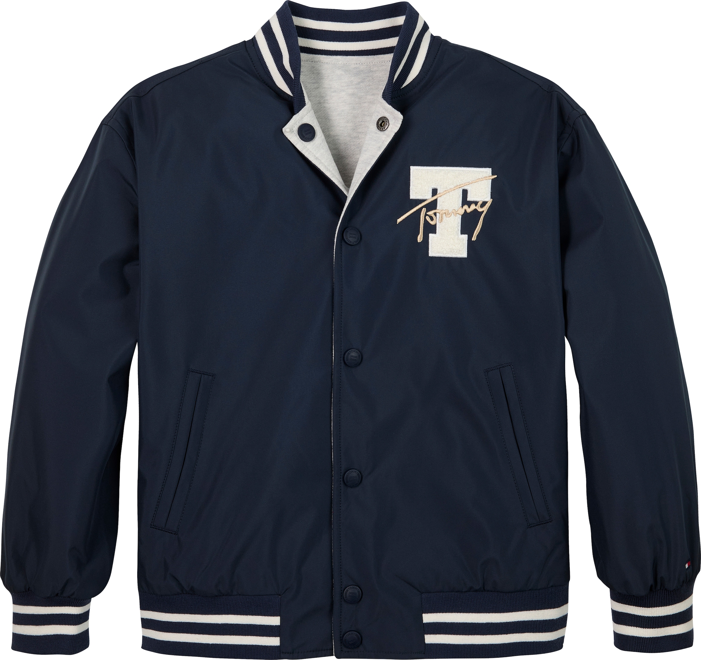 Tommy Hilfiger Wendejacke »REVERSIBLE BOMBER JACKET«, für Kinder bis 16 Jahre