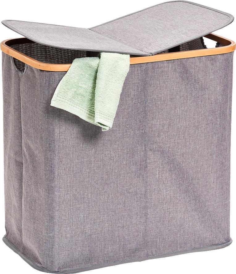 Image of Zeller Present Wäschesortierer 2 Kammer Einteilung