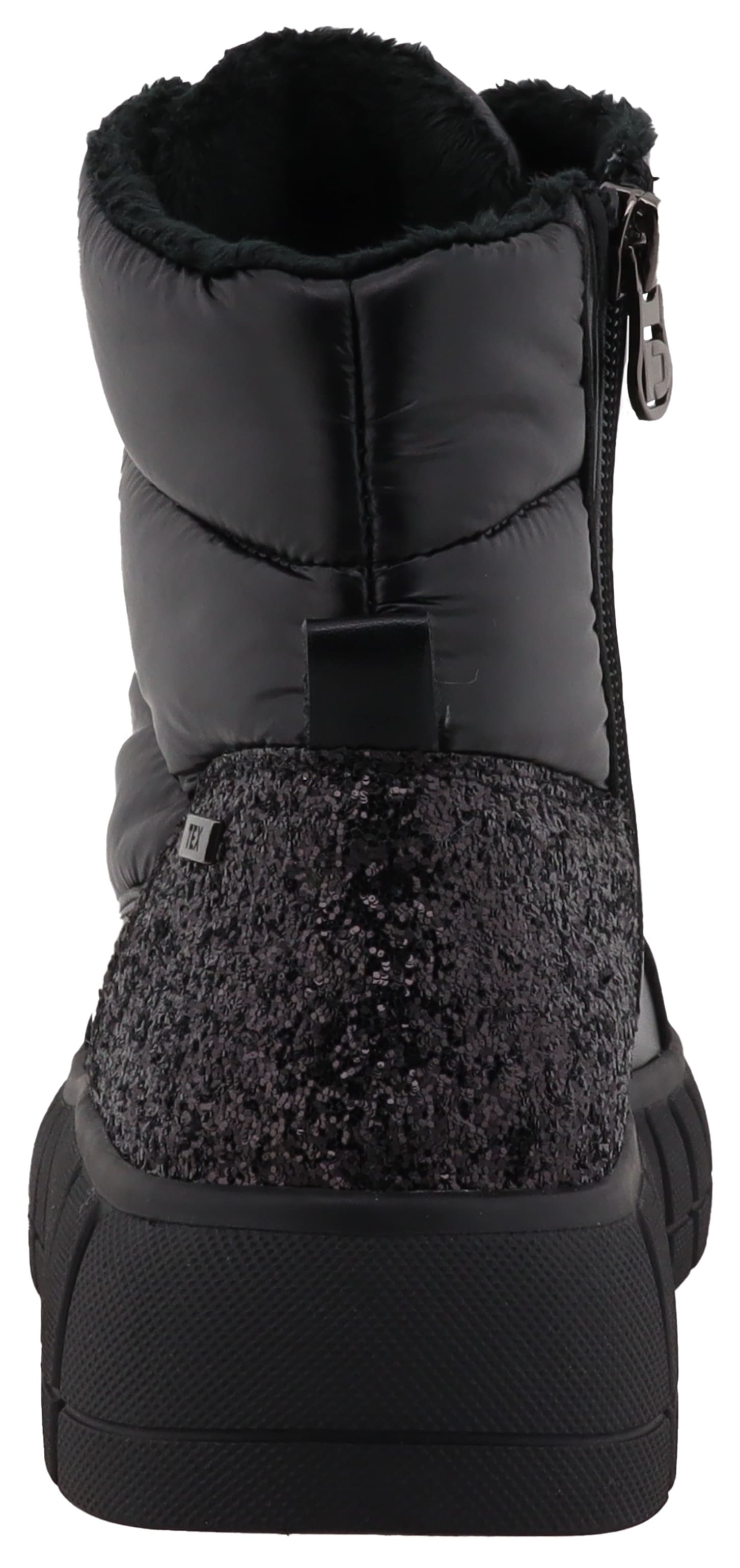 TOM TAILOR Schnürboots, Keilstiefelette, Plateauboots mit Reissverschluss