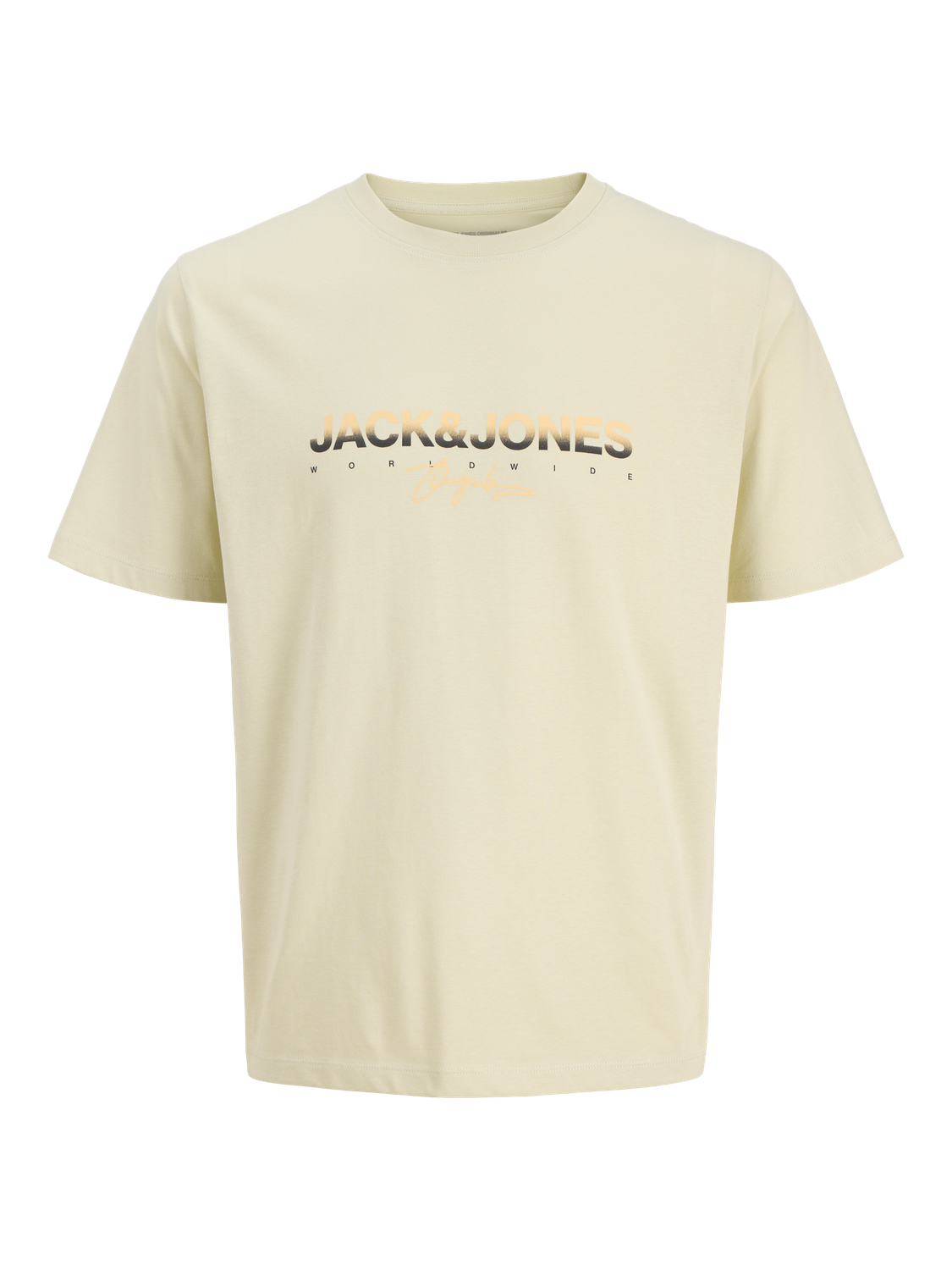 Image of Jack & Jones Print-Shirt "JORCANGGU TEE SS CREW NECK FST" mit Logoprint