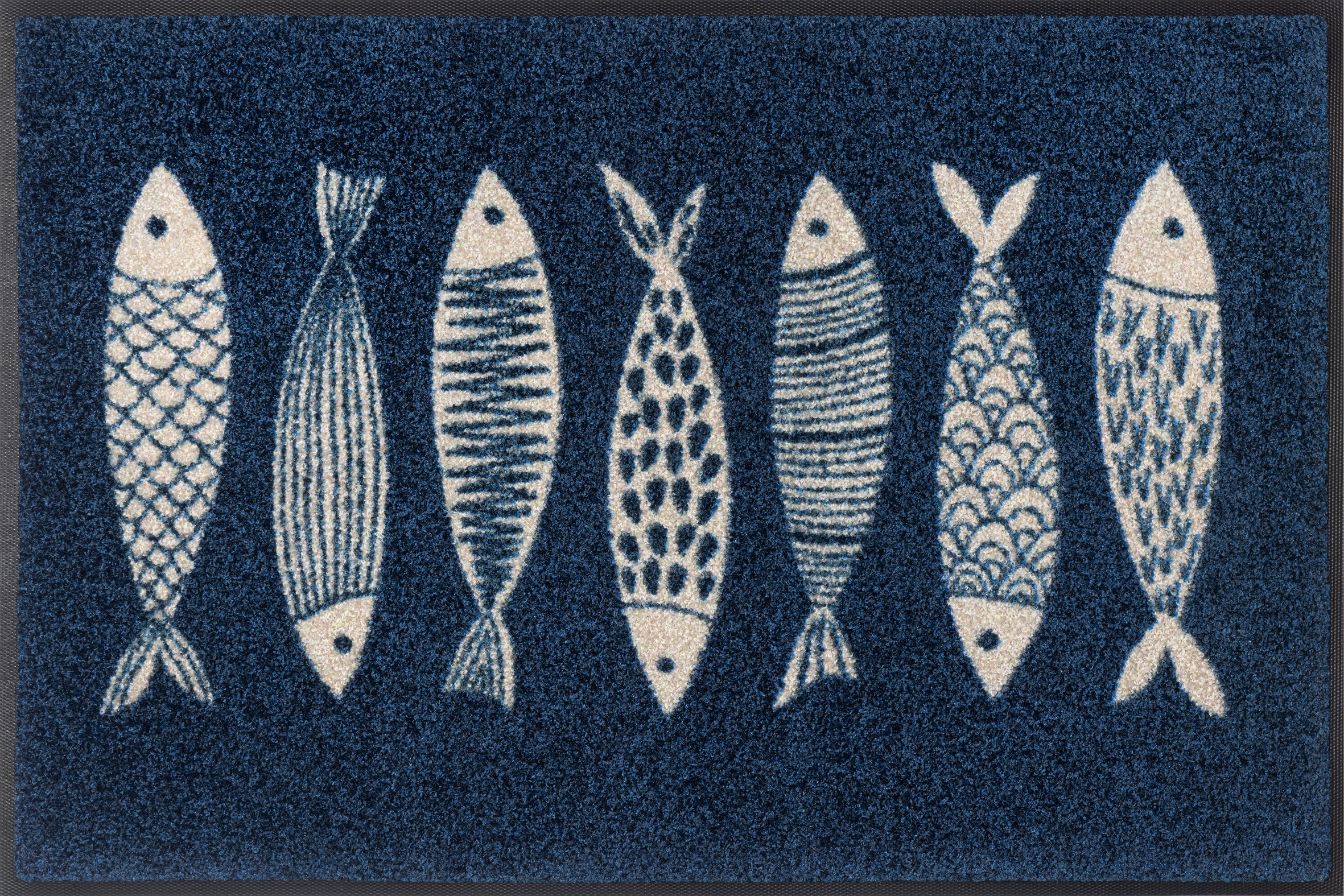 Image of wash+dry by Kleen-Tex Fussmatte "Fish Tango" rechteckig 7 mm Höhe