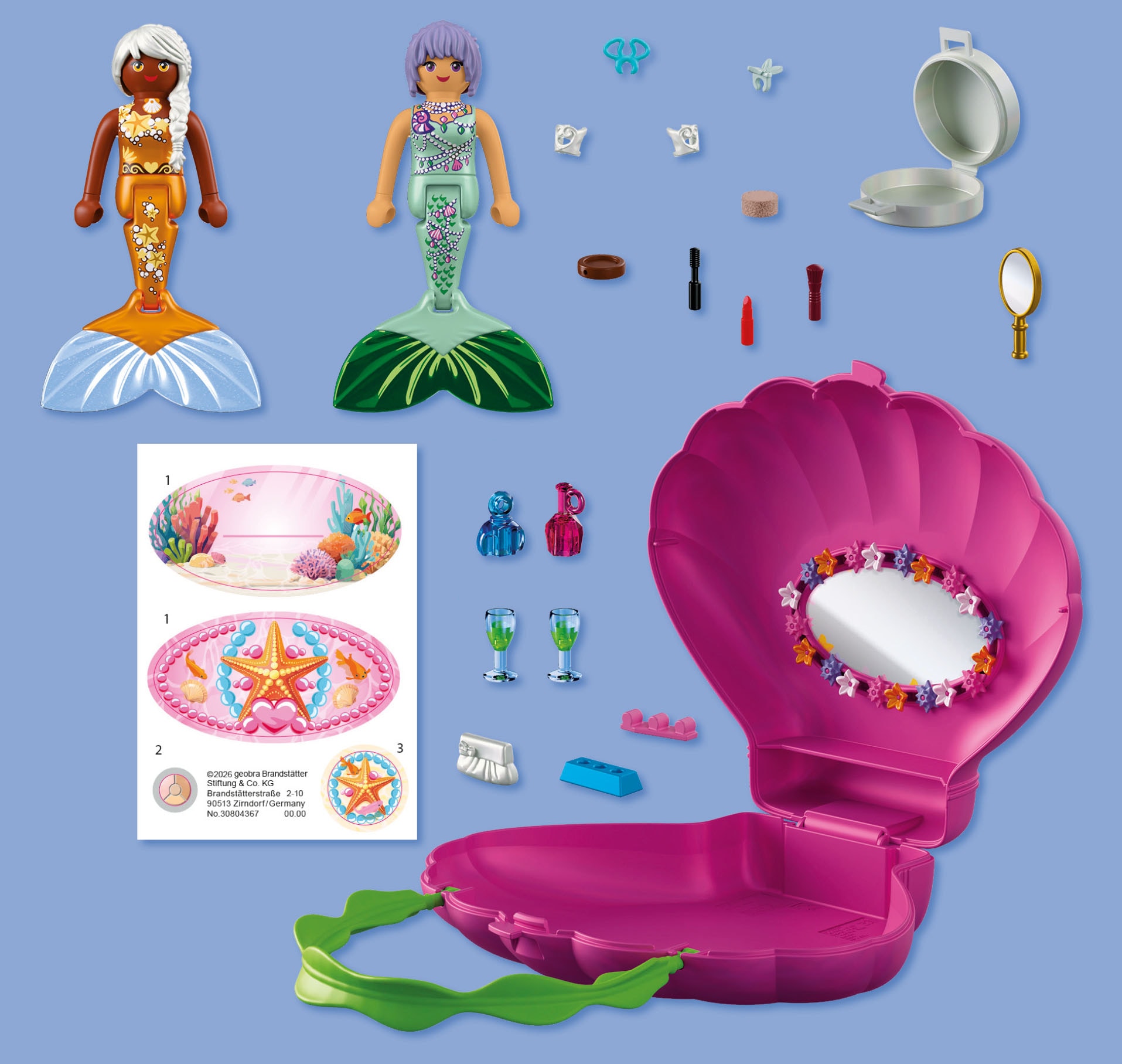 Playmobil® Jeu de construction »Muscheltasche Meerjungfrauen (72105), Fantasy & Magic«