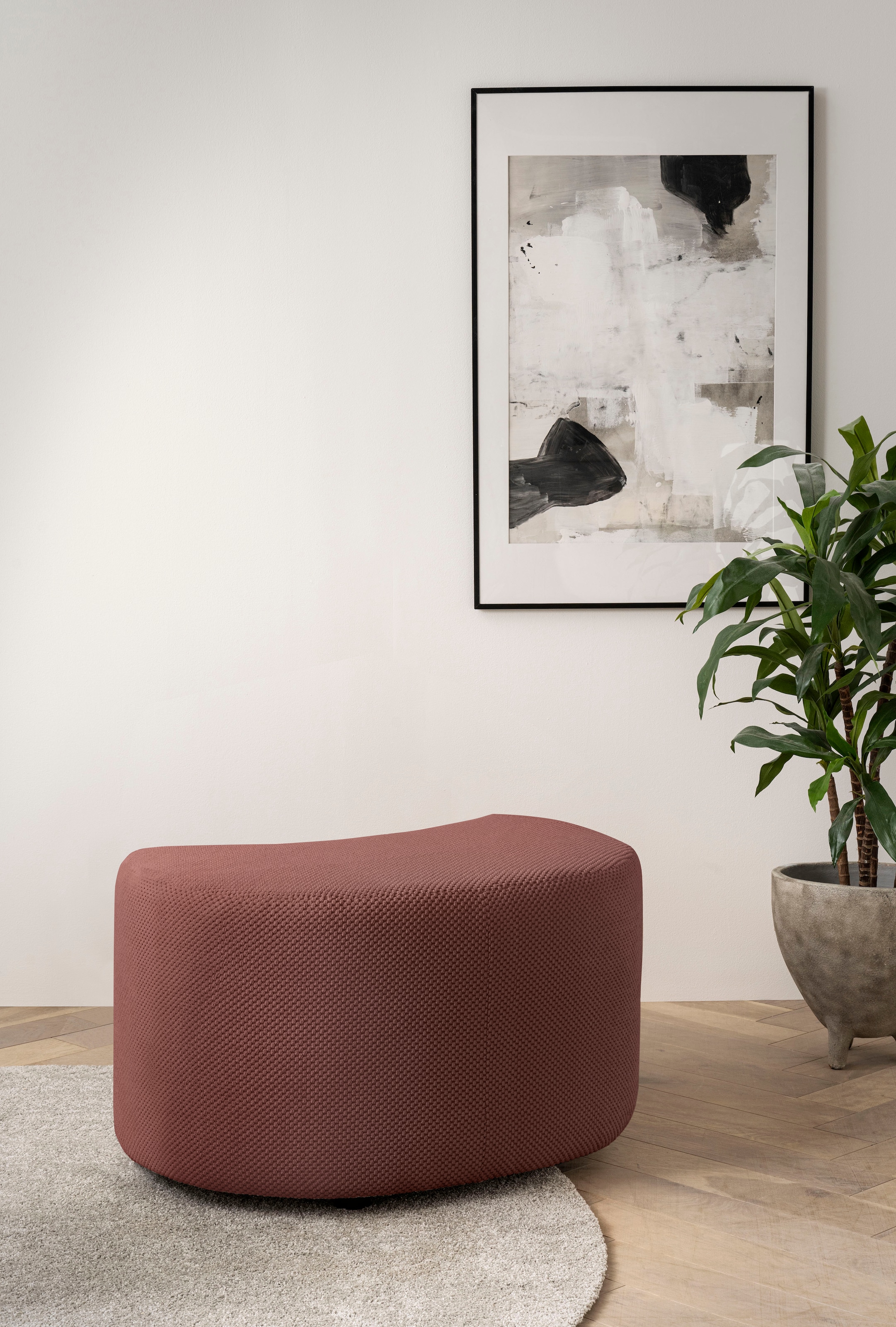 Image of Home affaire Hocker "MAISIE" passende Ergänzung zum Drehsessel MAISIE, in 3 Farben lieferbar