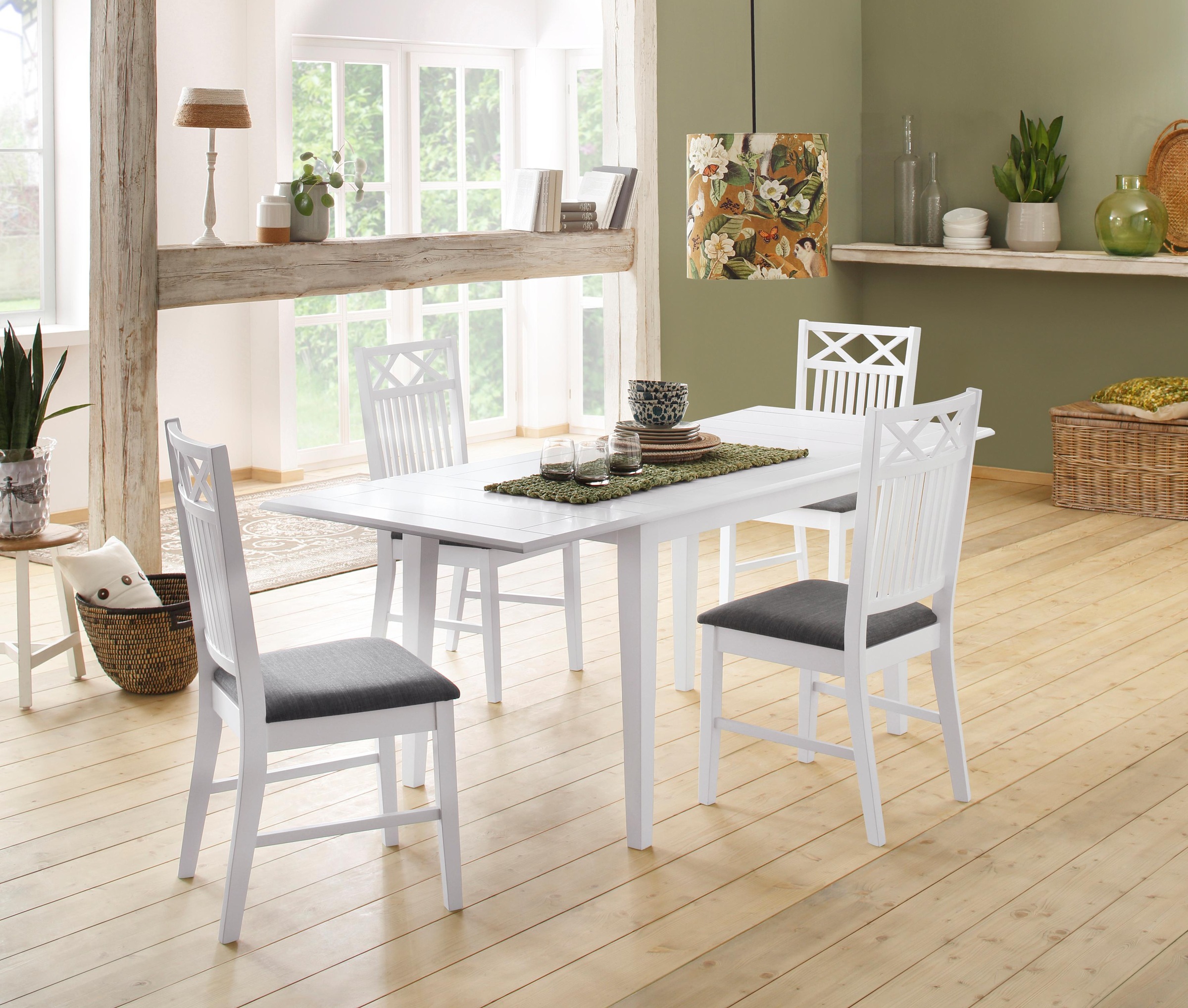 Image of Home affaire Ansteckplatte »Fullerton«, erstrahlt in einer schönen Holzoptik, in zwei unterschiedlichen Breiten bei Ackermann Versand Schweiz