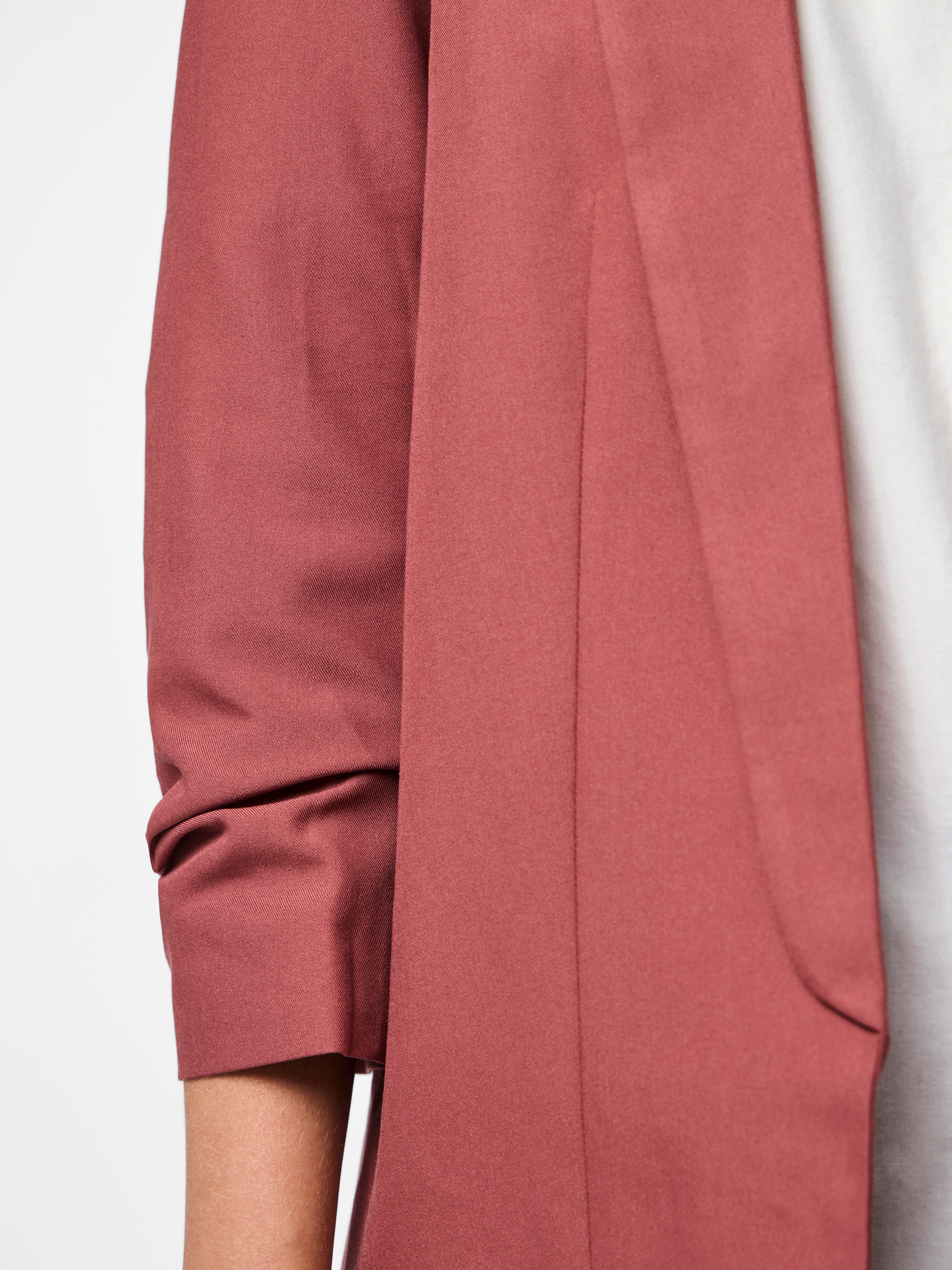 pieces Blazer chemisier »PCBOSELLA 3/4 BLAZER NOOS« mit Faltendetail am Ärmel