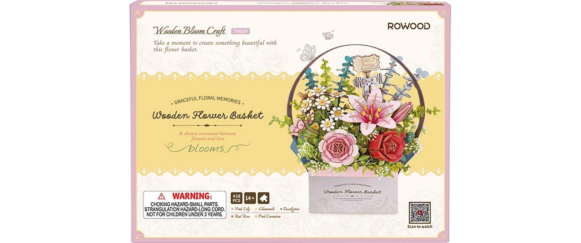 Image of Modellbausatz "RoboTime Blumenkiste mit Griff"