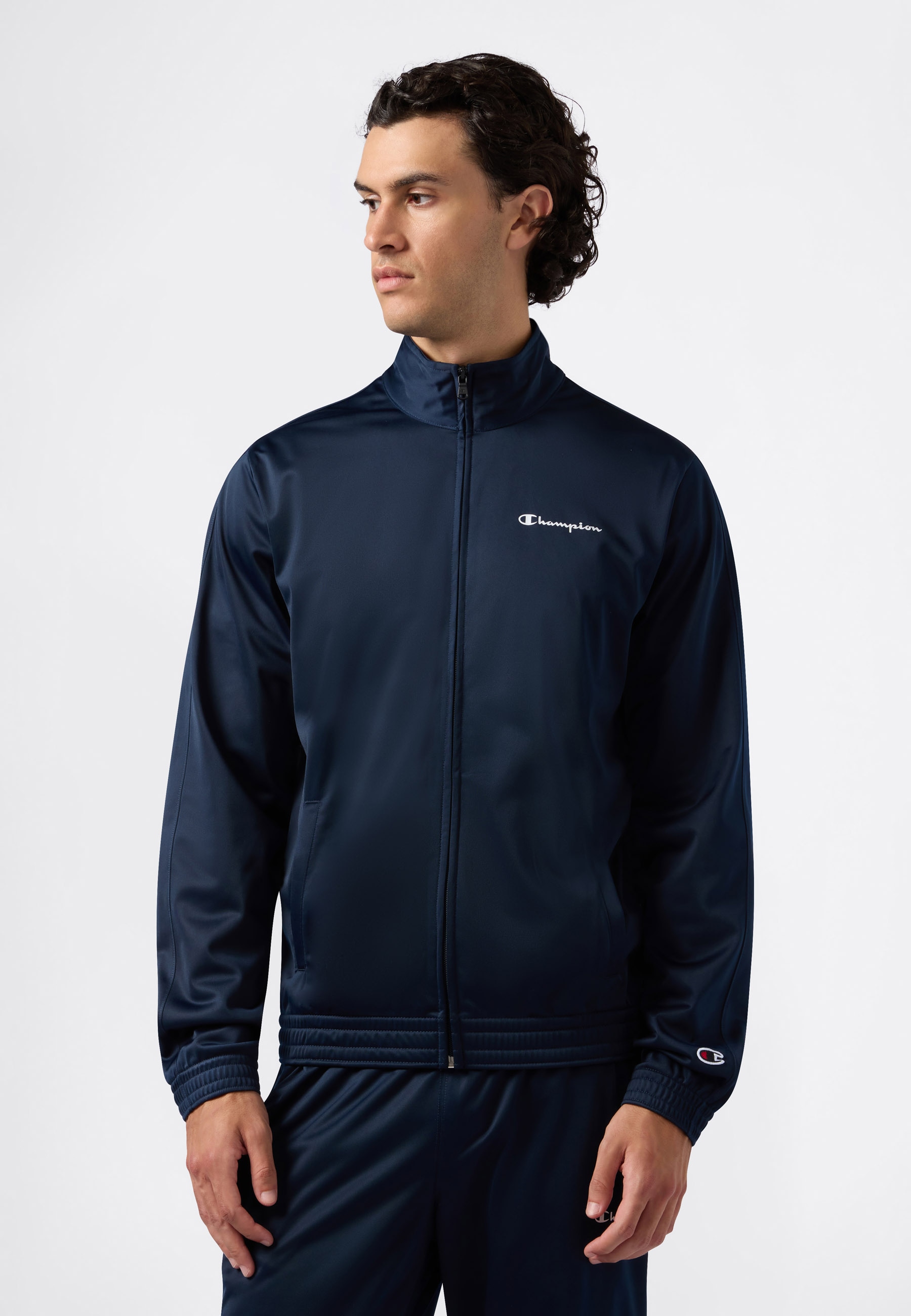 Champion Trainingsanzug »Tracksuit Small Logo« 2 Stk. zweiteiliges Set, mit Reissverschlusstaschen