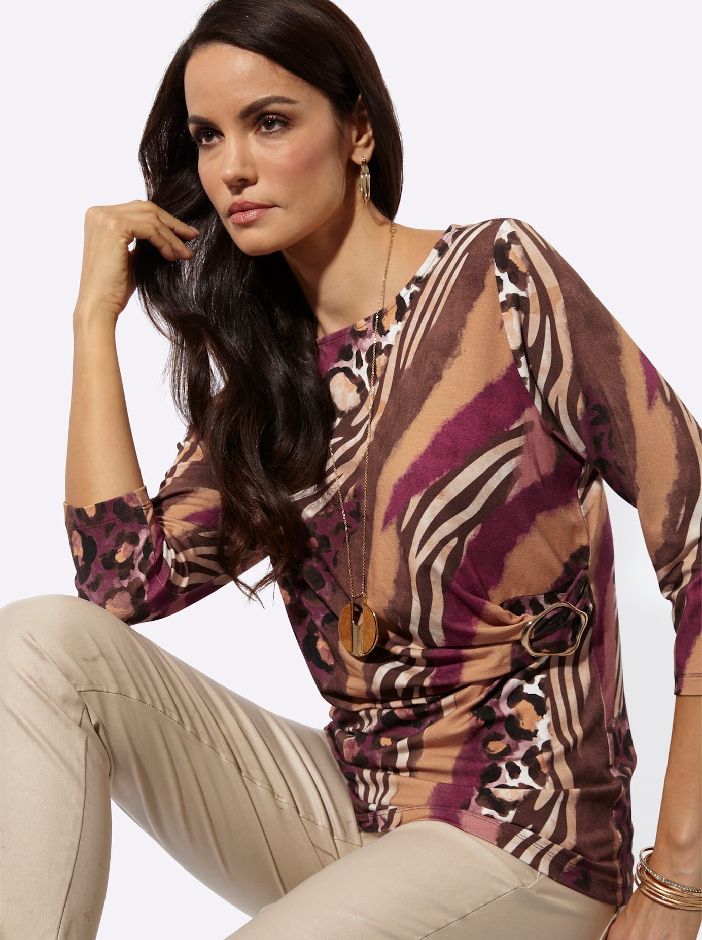 creation L Print-Shirt »Druck-Shirt« 1