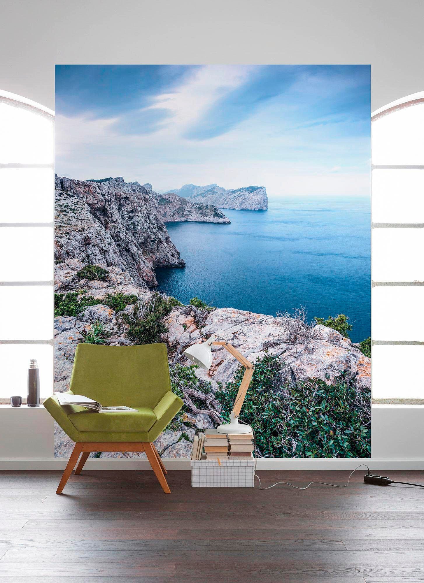 Komar Vliestapete »Digitaldruck Vlies - Bizarre Coast - Grösse 200 x 250 cm«, bedruckt, Wohnzimmer, Schlafzimmer