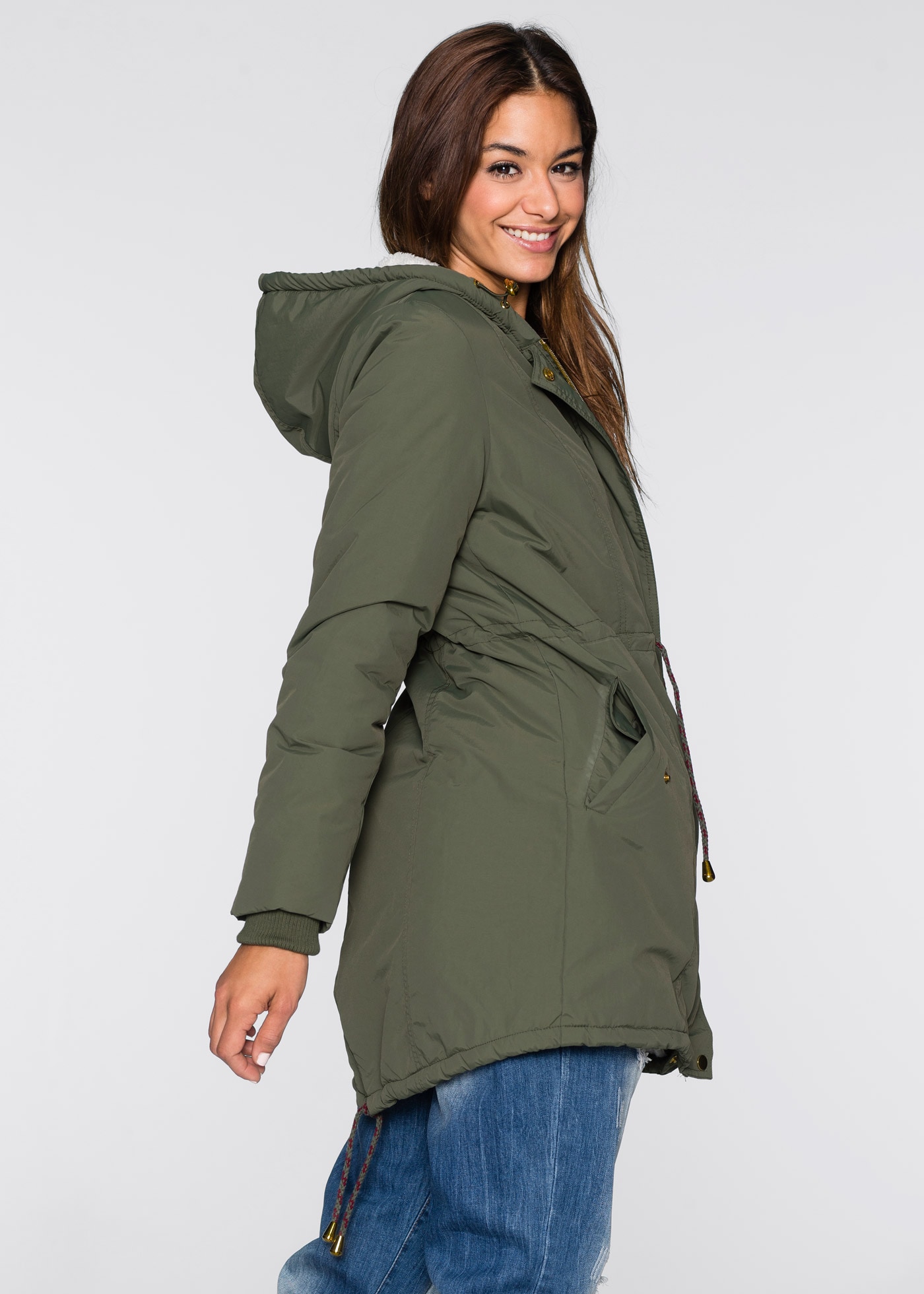 bonprix Parka mit Kapuze