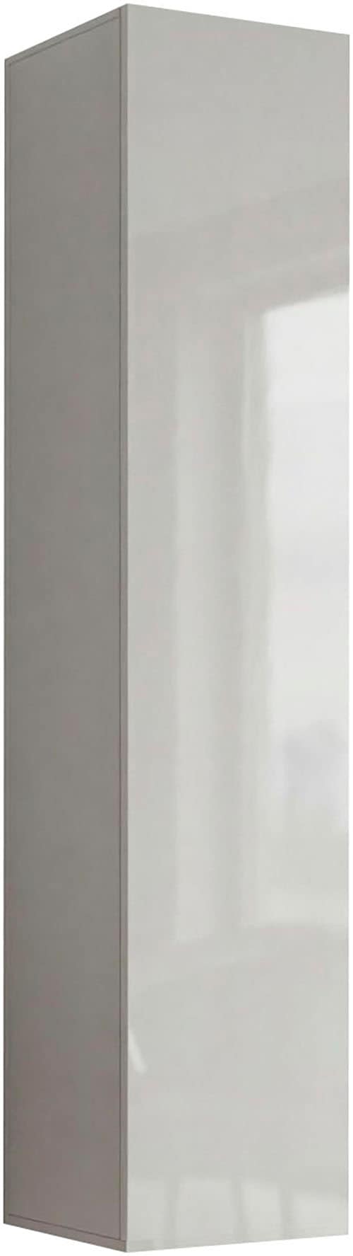 borchardt Möbel Hängeschrank »Toledo, Höhe 140cm, Tür links oder rechts montierbar« Breite 32cm, Push-to-open, Verstellbare Einlegeböden
