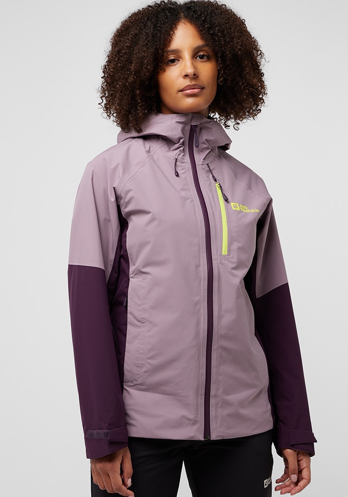 Funktionsjacke »EAGLE PEAK 2L JKT W«, mit Kapuze