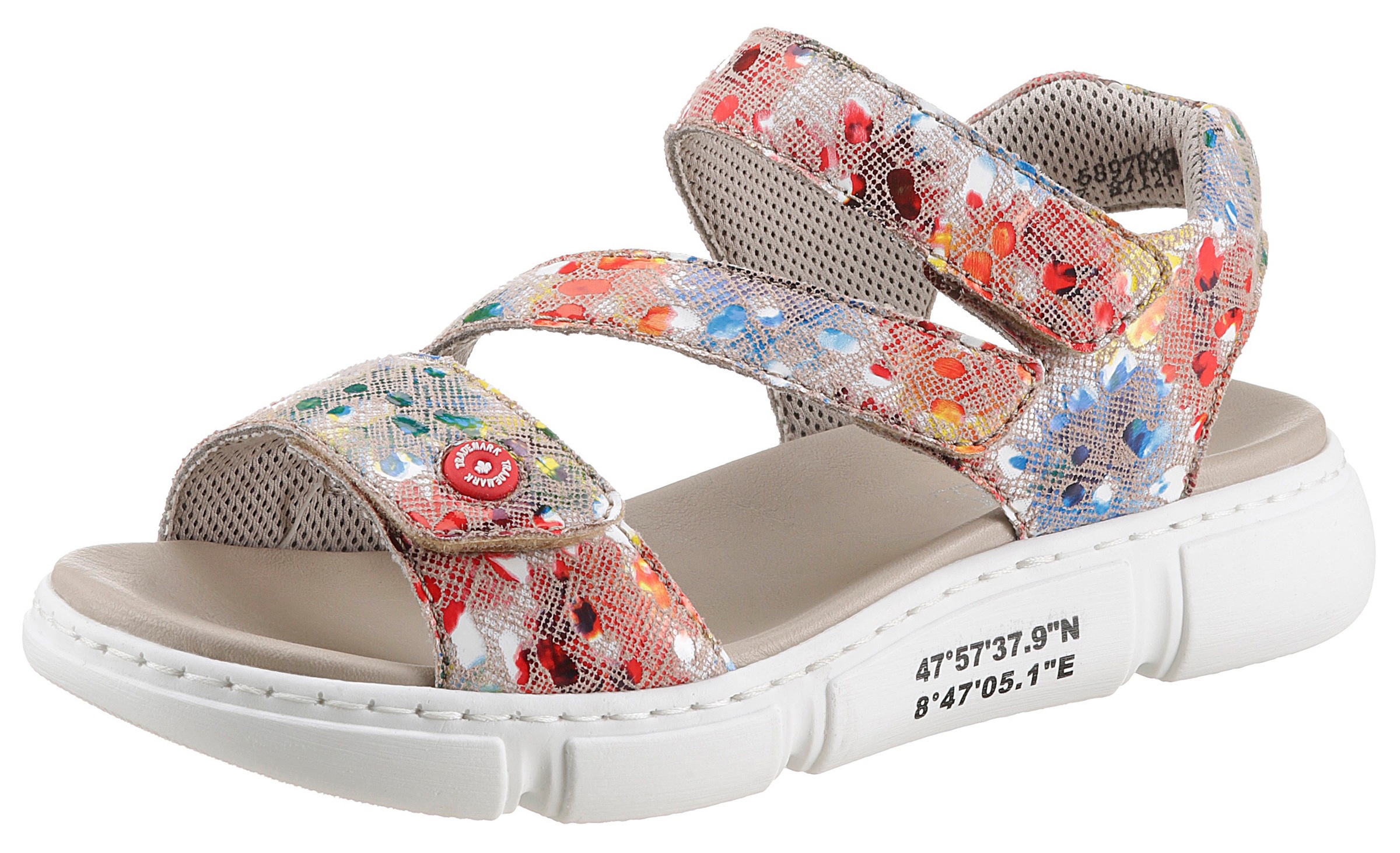 Image of Rieker Riemchensandale, mit gepolsterten Riemchen bei Ackermann Versand Schweiz