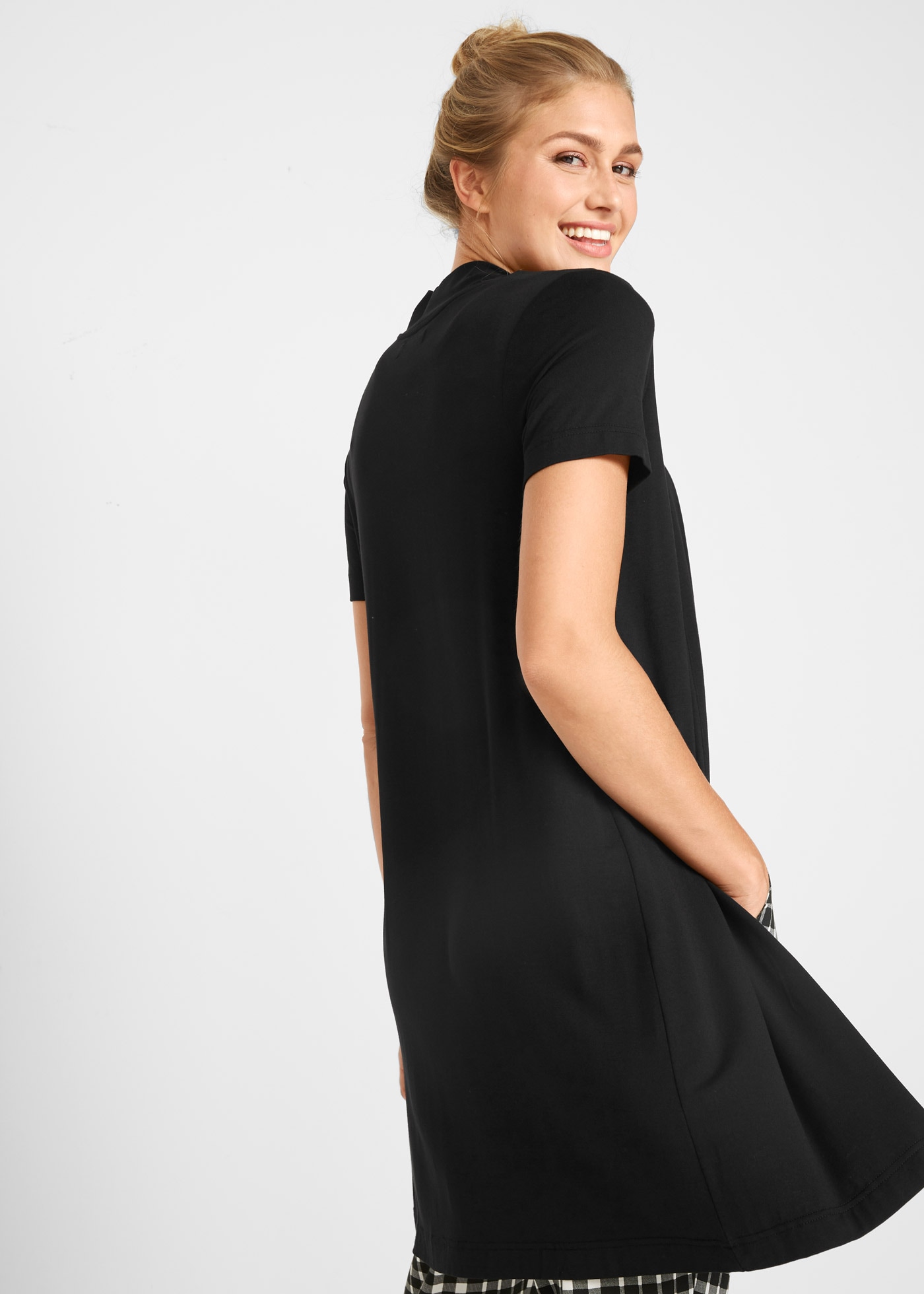 bonprix Shirtjacke »Shirtjacke aus softer Viskose« lockere Passform, Kurzarm-Design, für vielseitige Anlässe