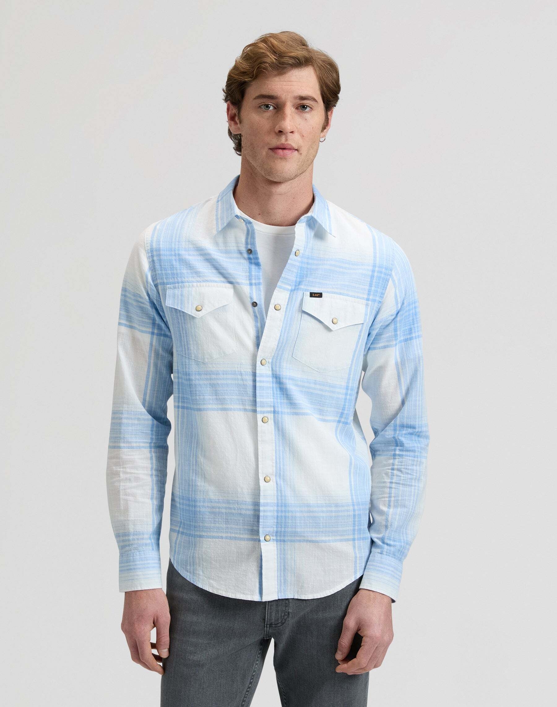 Lee® Langarmhemd »Lee Langarmhemd Clean Western«