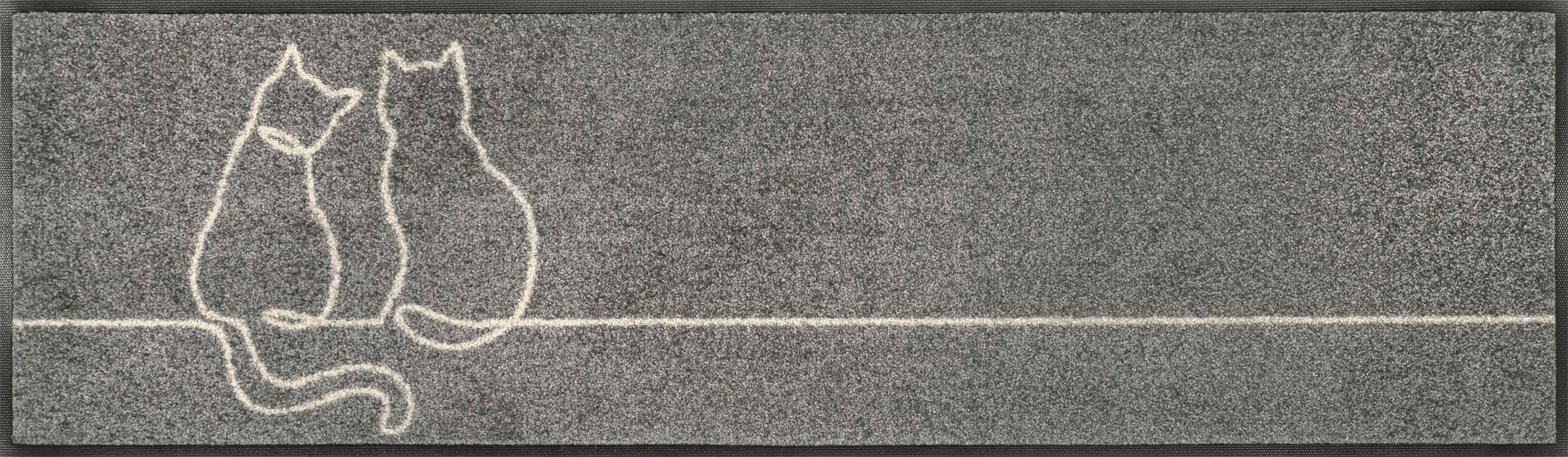 Image of wash+dry by Kleen-Tex Läufer "Lovetails" rechteckig