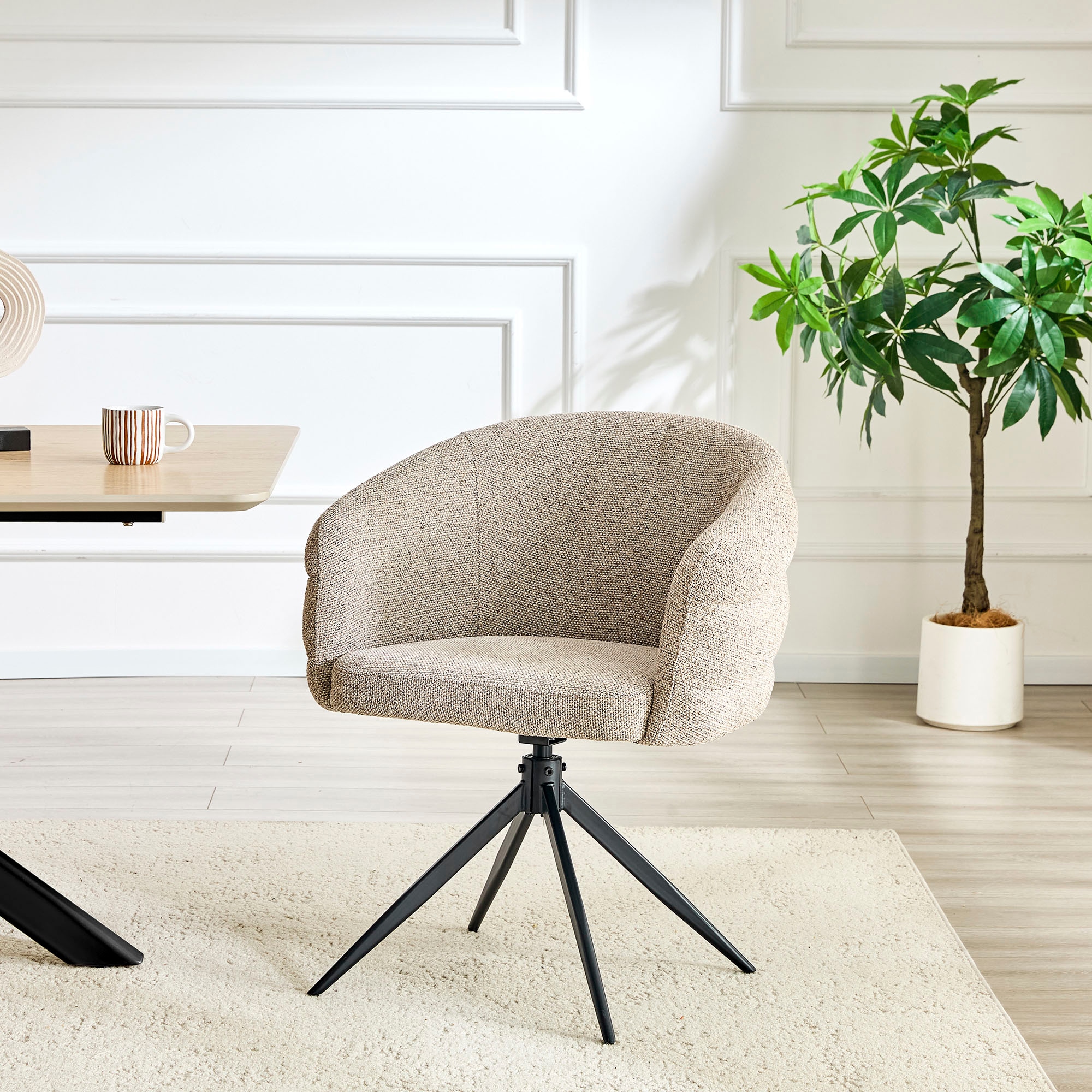 Image of Duo Collection 4-Fussstuhl "Lotte" (Set) 2 Stk.360 drehbar mit Rückholfunktion