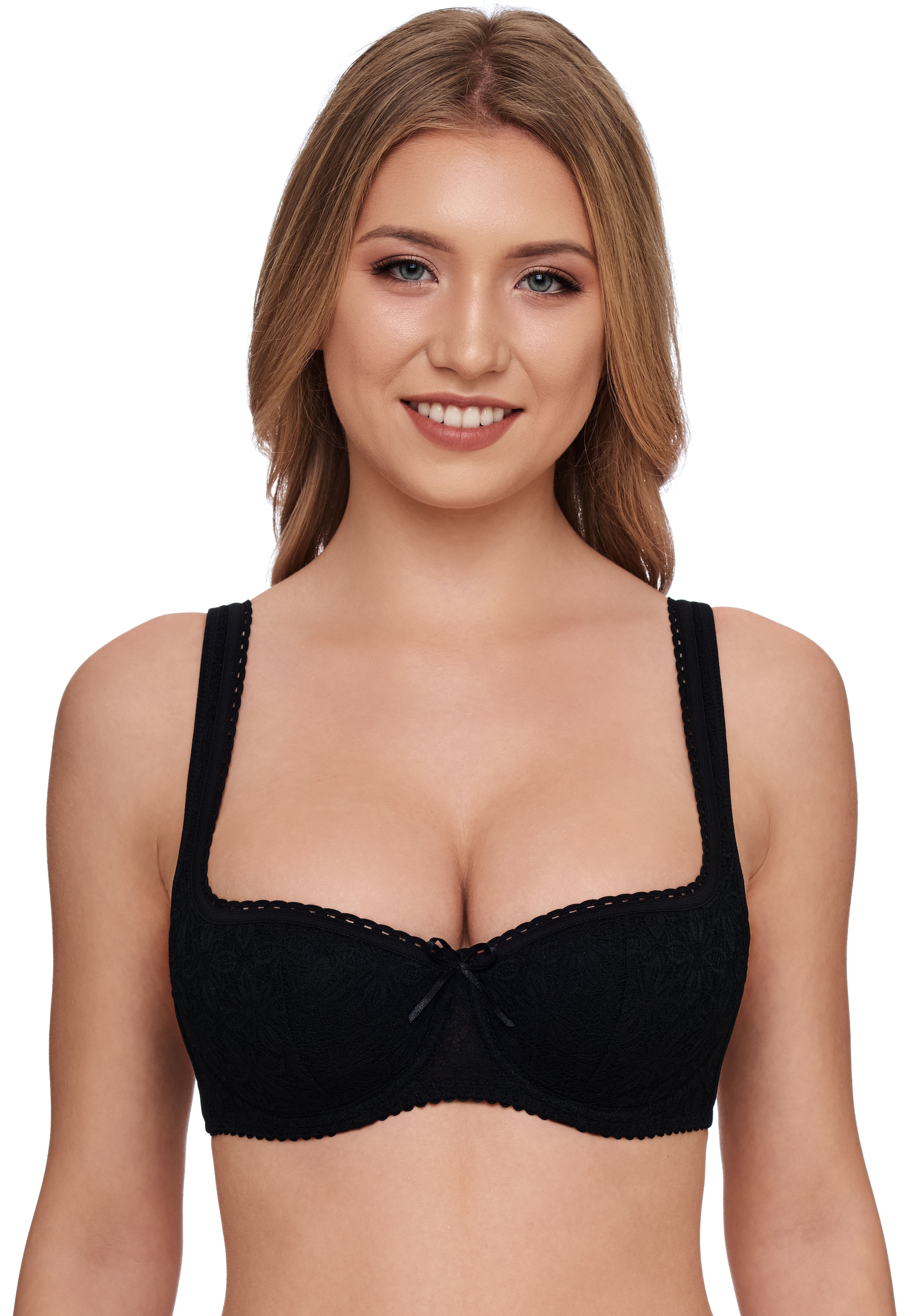 Susa Dirndl-BH »Wiesn Zauber« Soft-Cups, Spitze, mit Bügel, Stäbchen in der Seitennaht