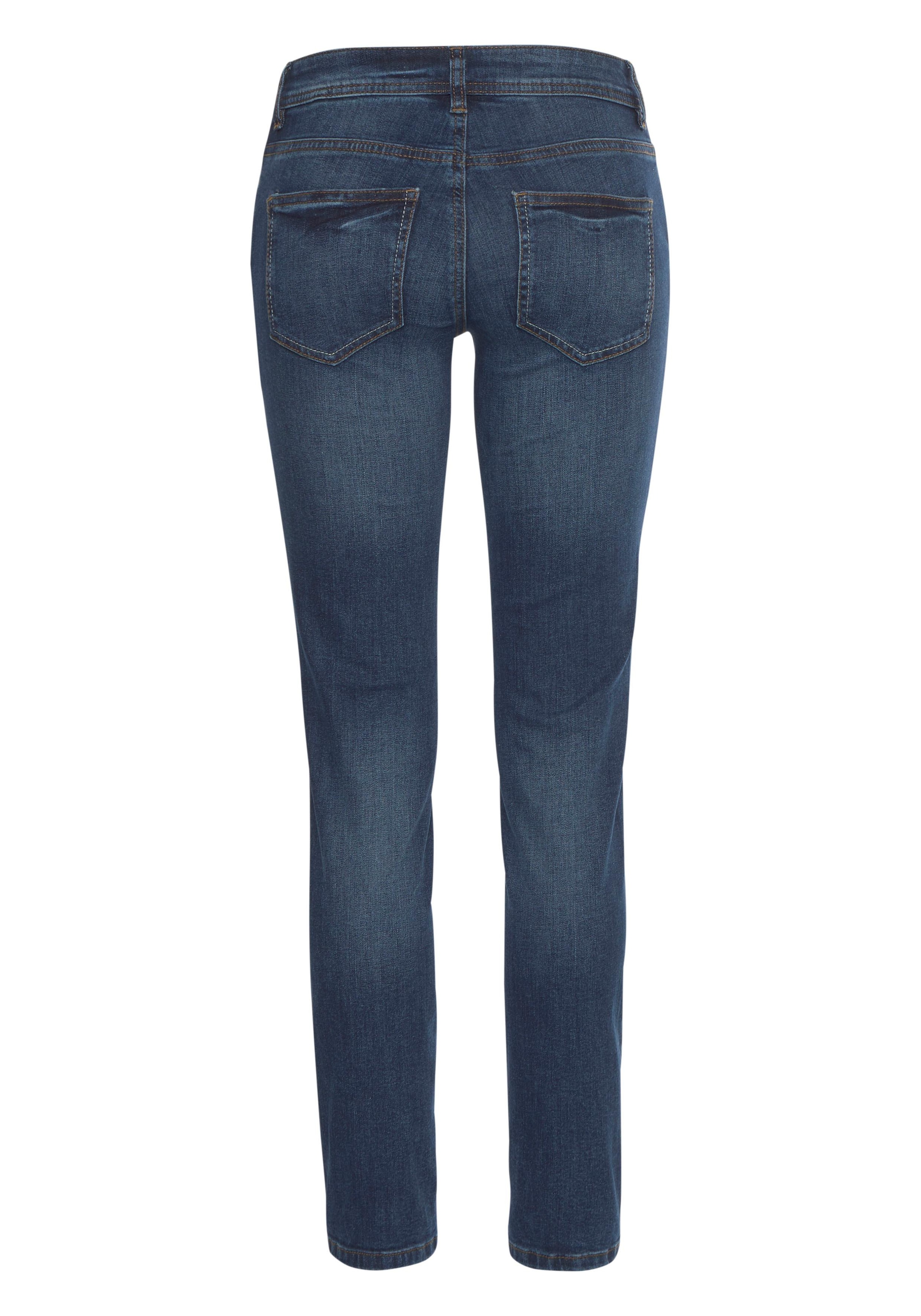 TOM TAILOR Straight-Jeans »Alexa Straight«, in gerader "Straight" 5-Pocket-Form