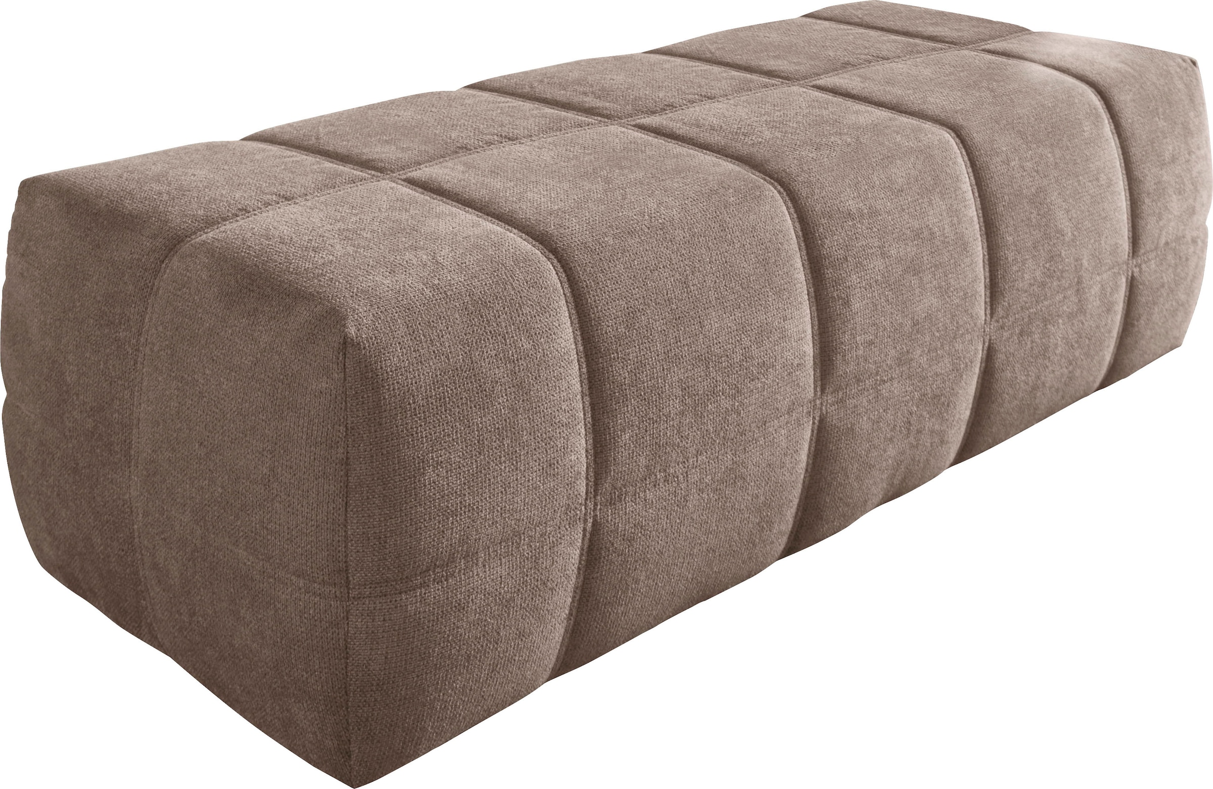 Image of DOMO collection Hocker "BRANDON, komfortabel" grosse Ausführung passend zu "Brandon", auch in Cord