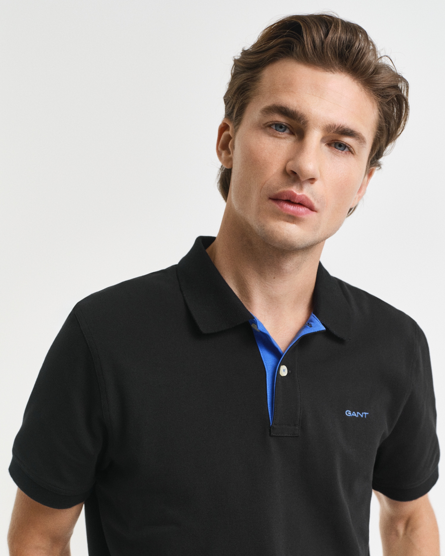 Gant Polo »REG CONTRAST PIQUE SS RUGGER« mit kontrastfarbenen Einsätzen