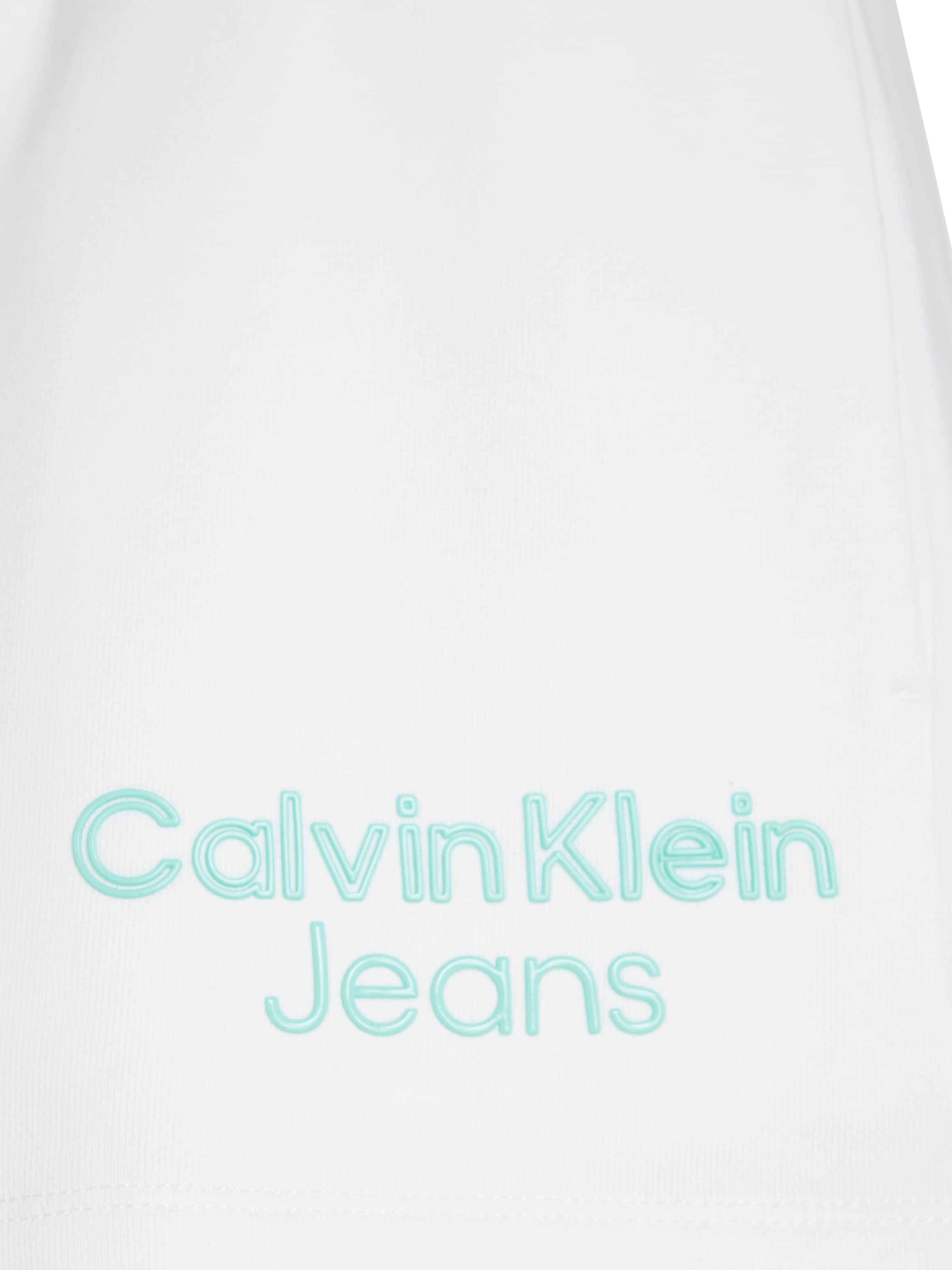 Calvin Klein Jeans Sweatshorts »STACKED INSTITUTIONAL SHORTS«, mit Logoschriftzug