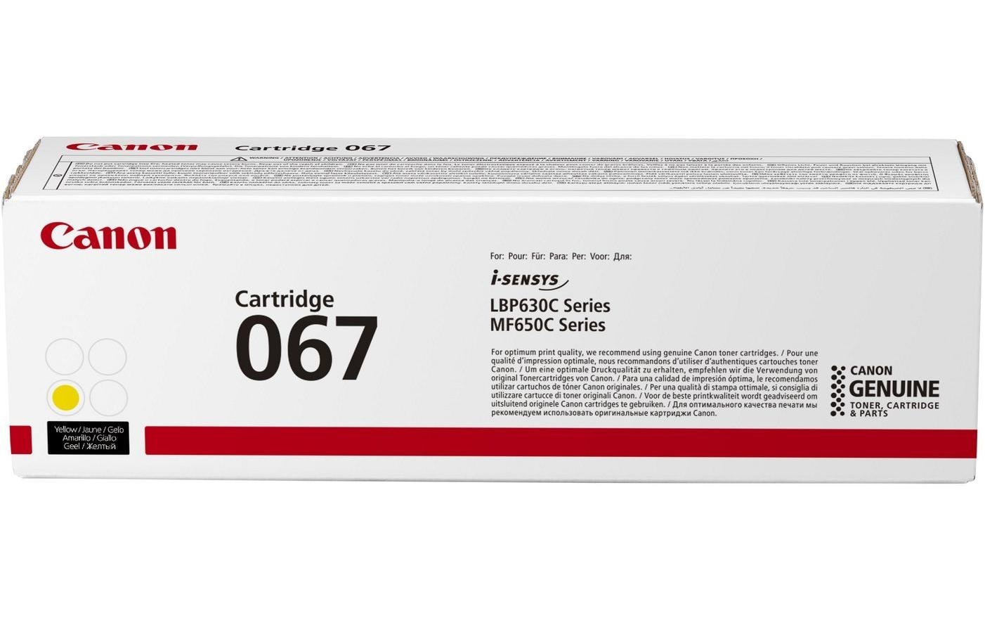 Image of Canon Tonerpatrone "67 / 5099C002 Yellow"