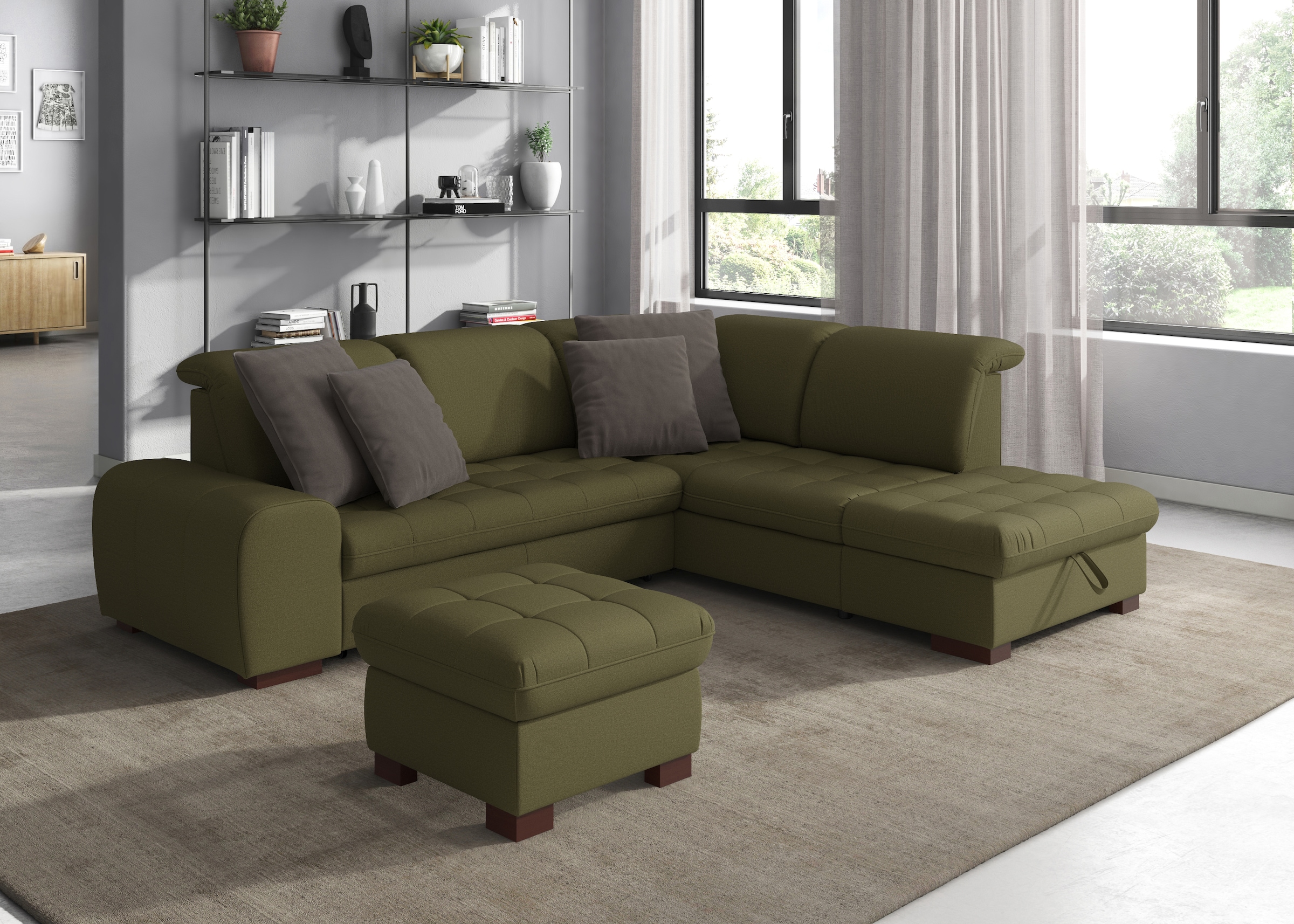 sit&more Hocker »Luxor«, auch erhältlich in dem besonders leicht mit Wasser zu reinigen