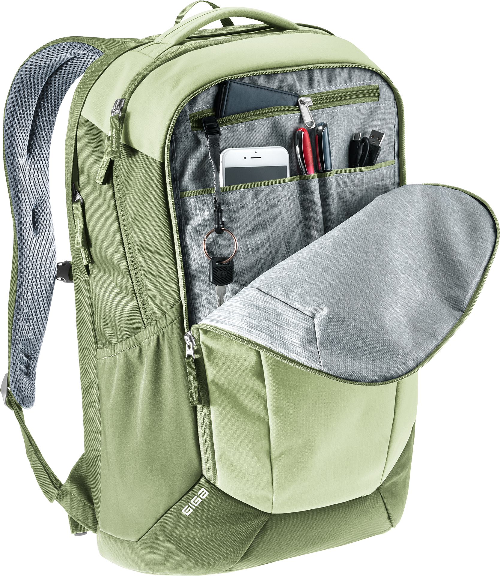 deuter Sac à dos pour ordinateur portable »GIGA« pour la vie urbaine et les navetteurs, style sportif