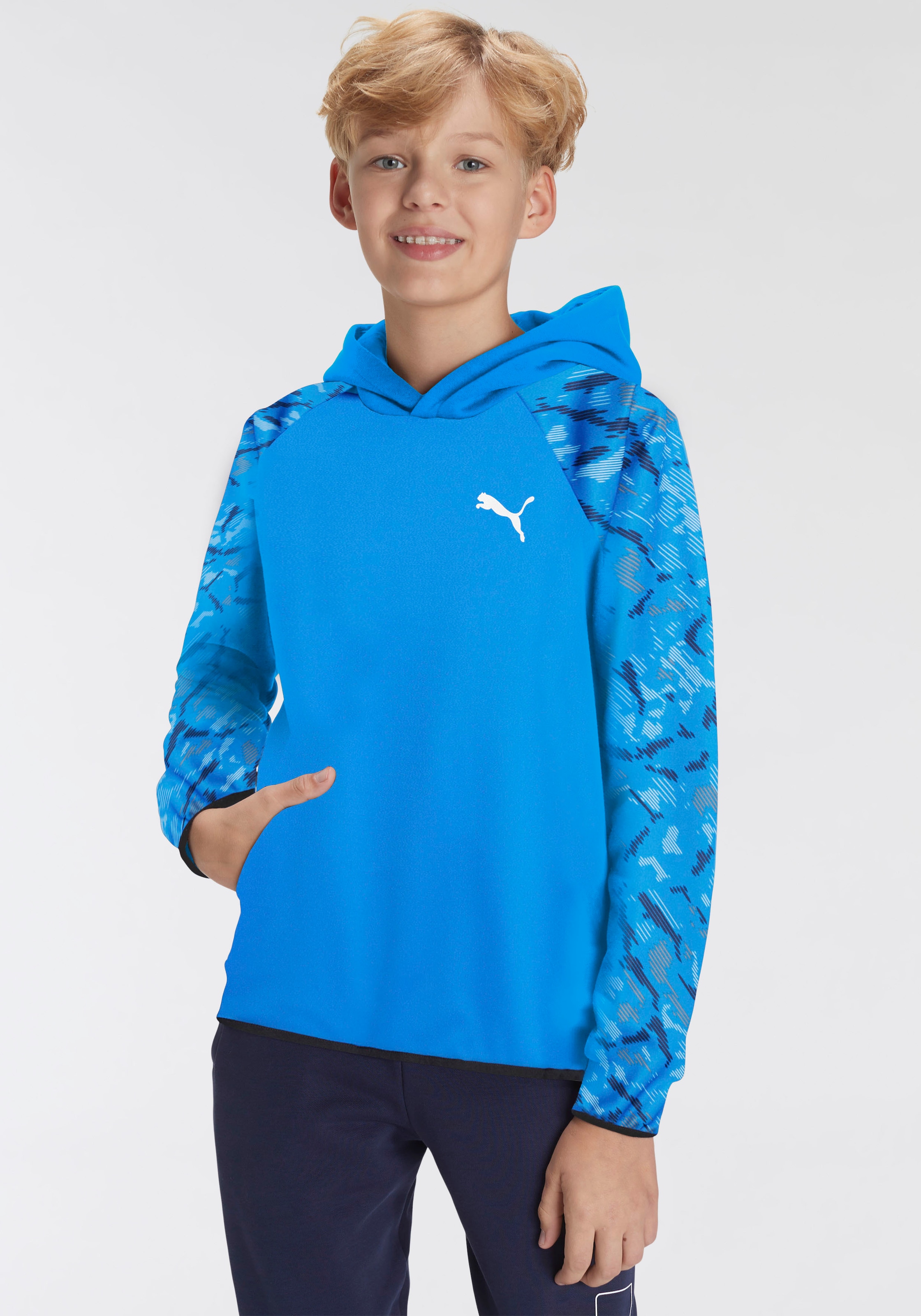 PUMA Kapuzensweatshirt »ACTIVE SPORTS POLY HOODIE B«