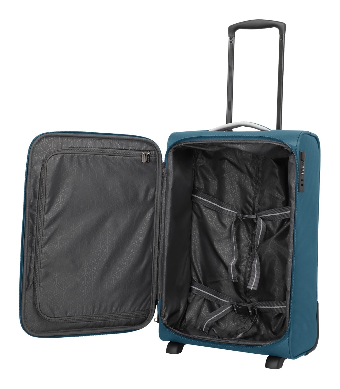 travelite Trolley pour bagages à main »JETPACK Slim 2 Cabin Handgepäck Koffer« 40 litre 4 Rollen bagages souples, compatibles avec de nombreuses compagnies aériennes courantes