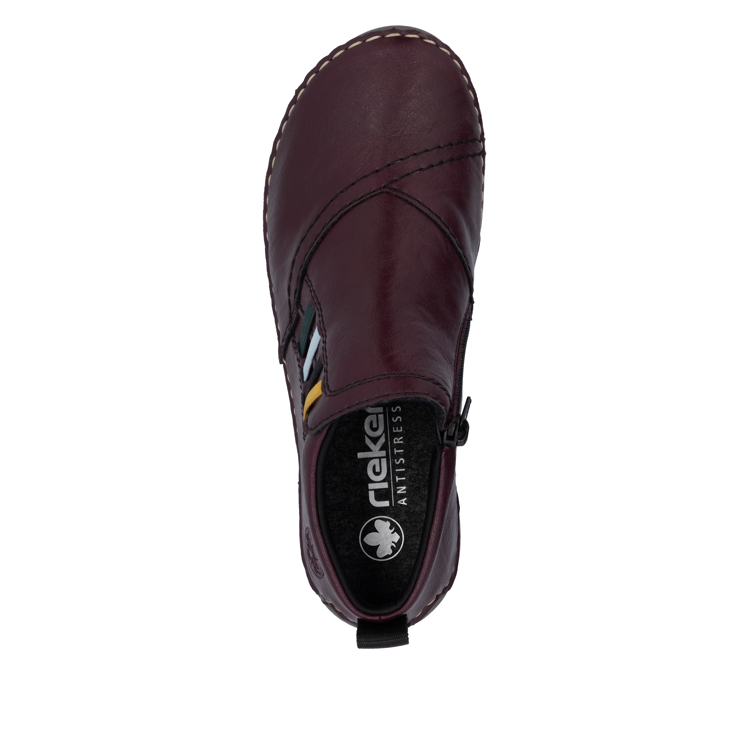 Rieker Bottines à enfiler  Boots casual, bottines, boots à enfiler avec fermeture éclair intérieure