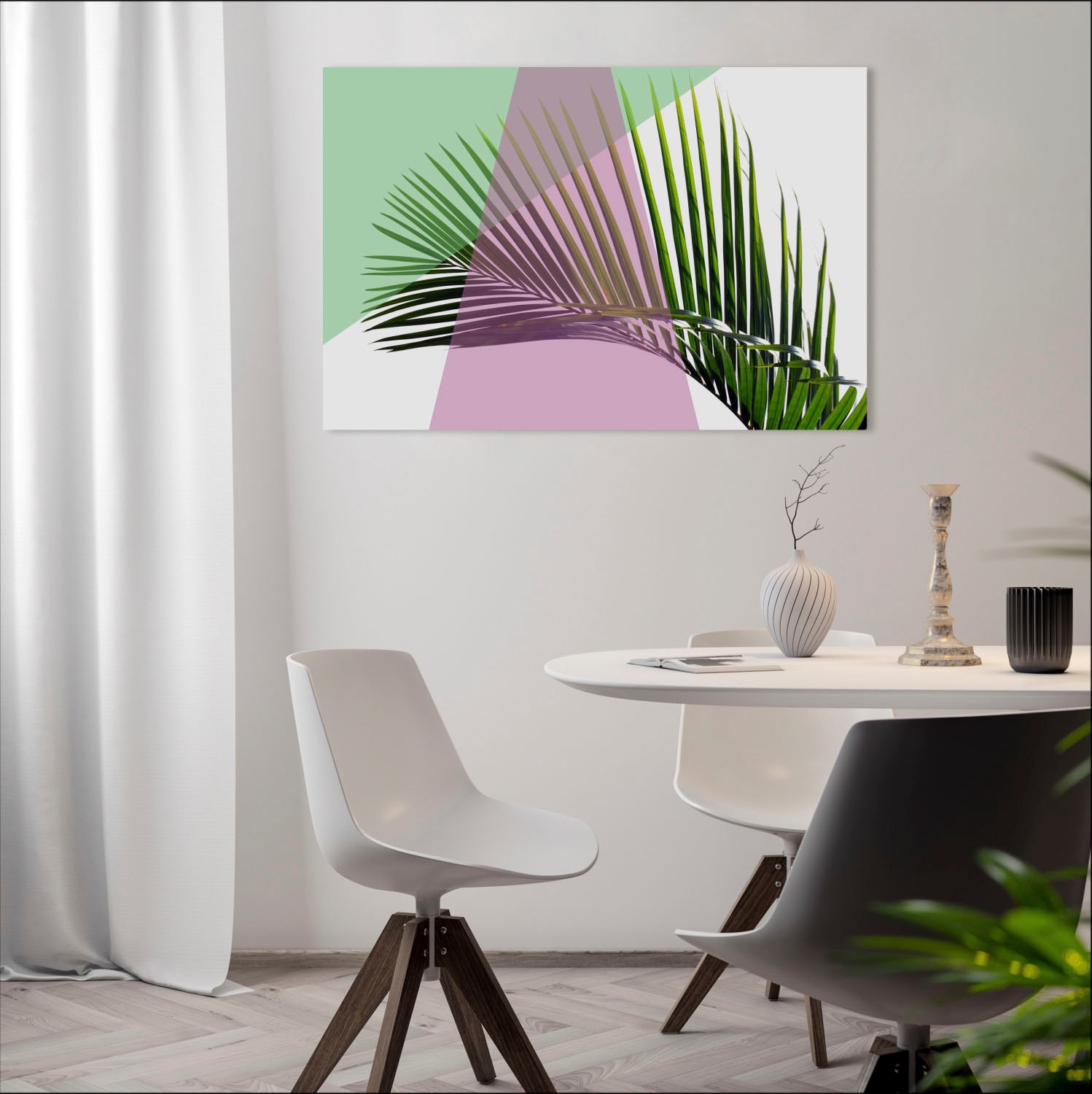 queence Acrylglasbild »Blätter« Blätter | Blätterbilder | Kunst | Pflanzen | Pflanzenbilder Fine Art-Print in Galeriequalität